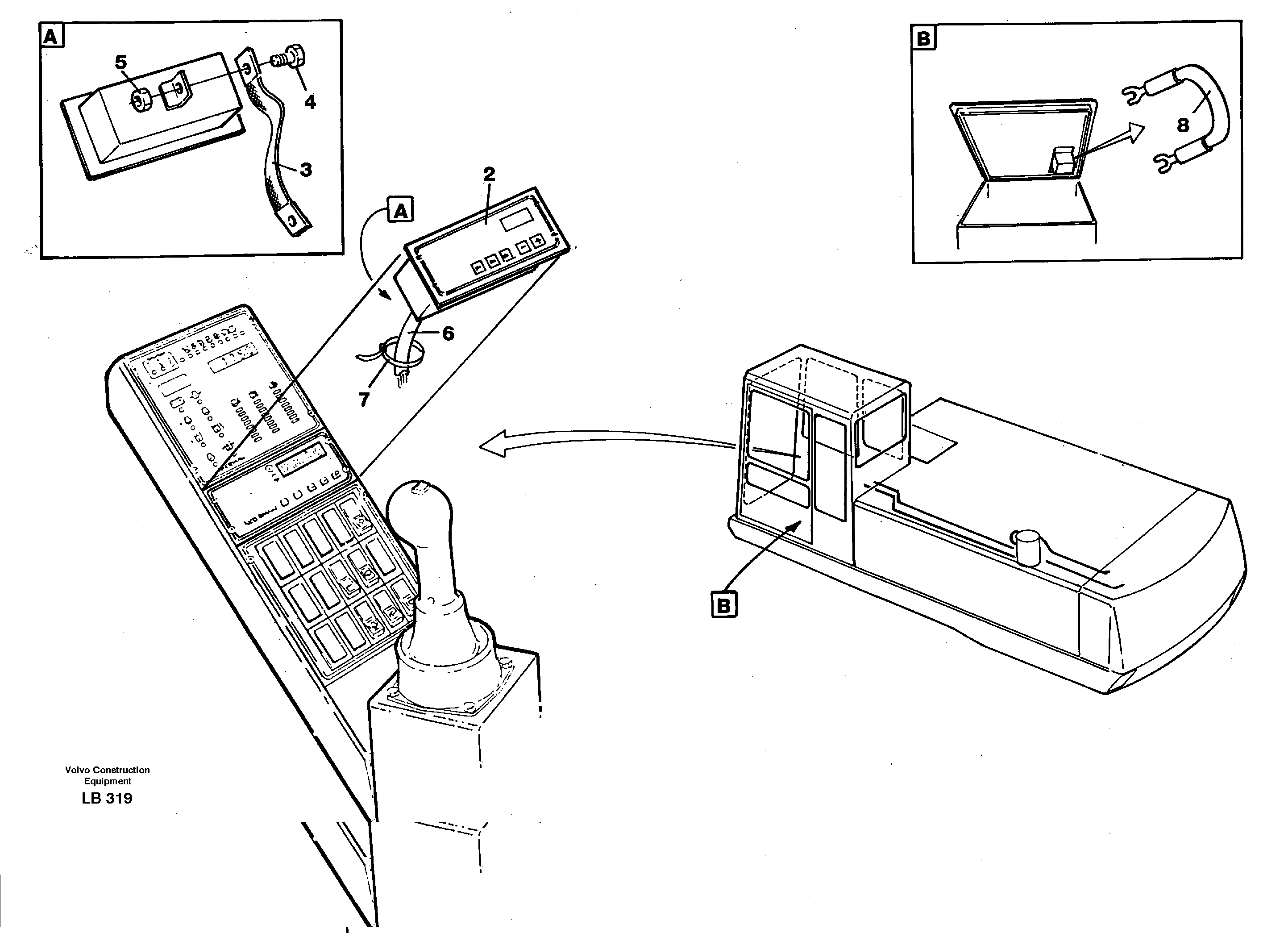 Electric installation, diesel heater.  14265844 — volvo parts diagram