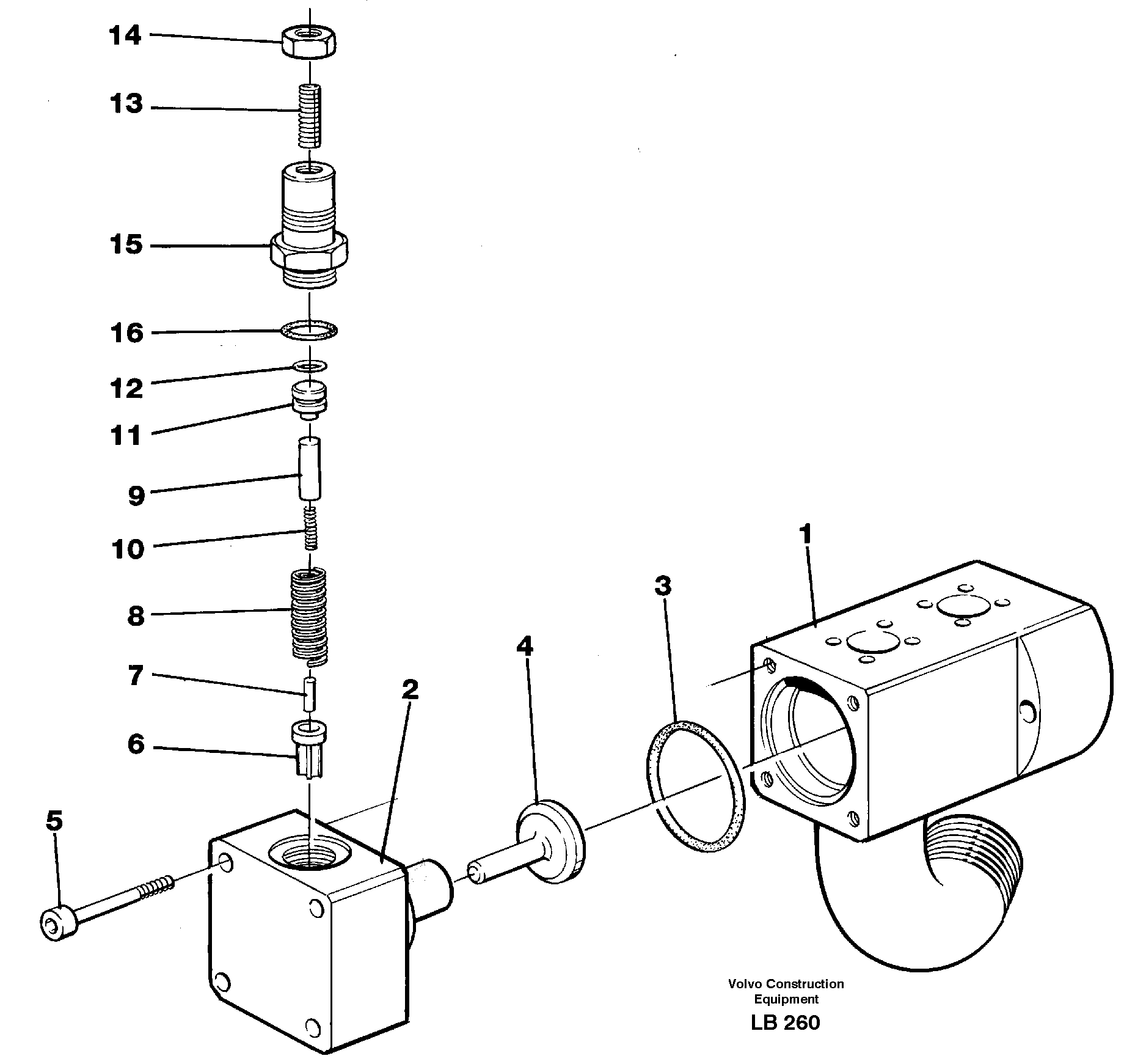 Shunt valve — volvo parts diagram