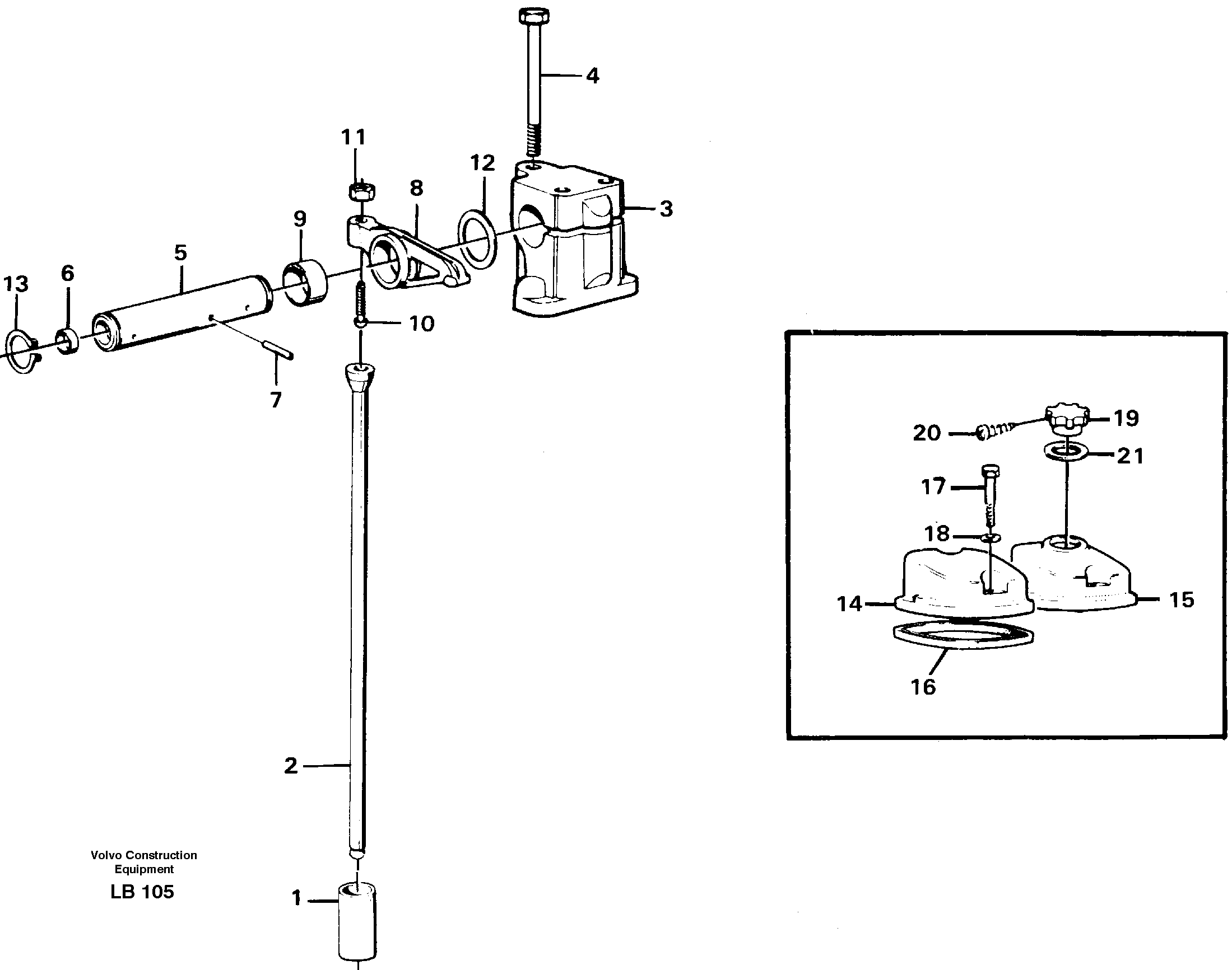 Valve mechanism — volvo parts diagram