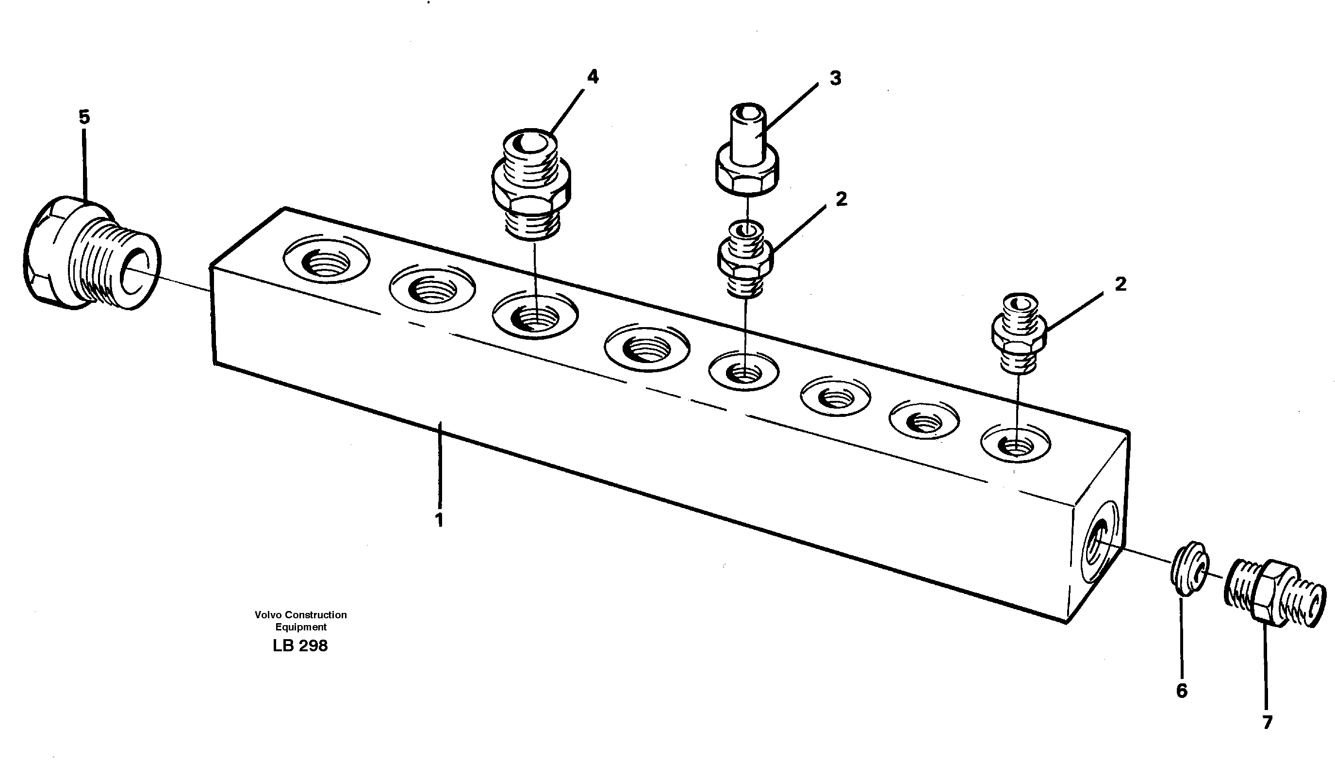 Connection board — volvo parts diagram