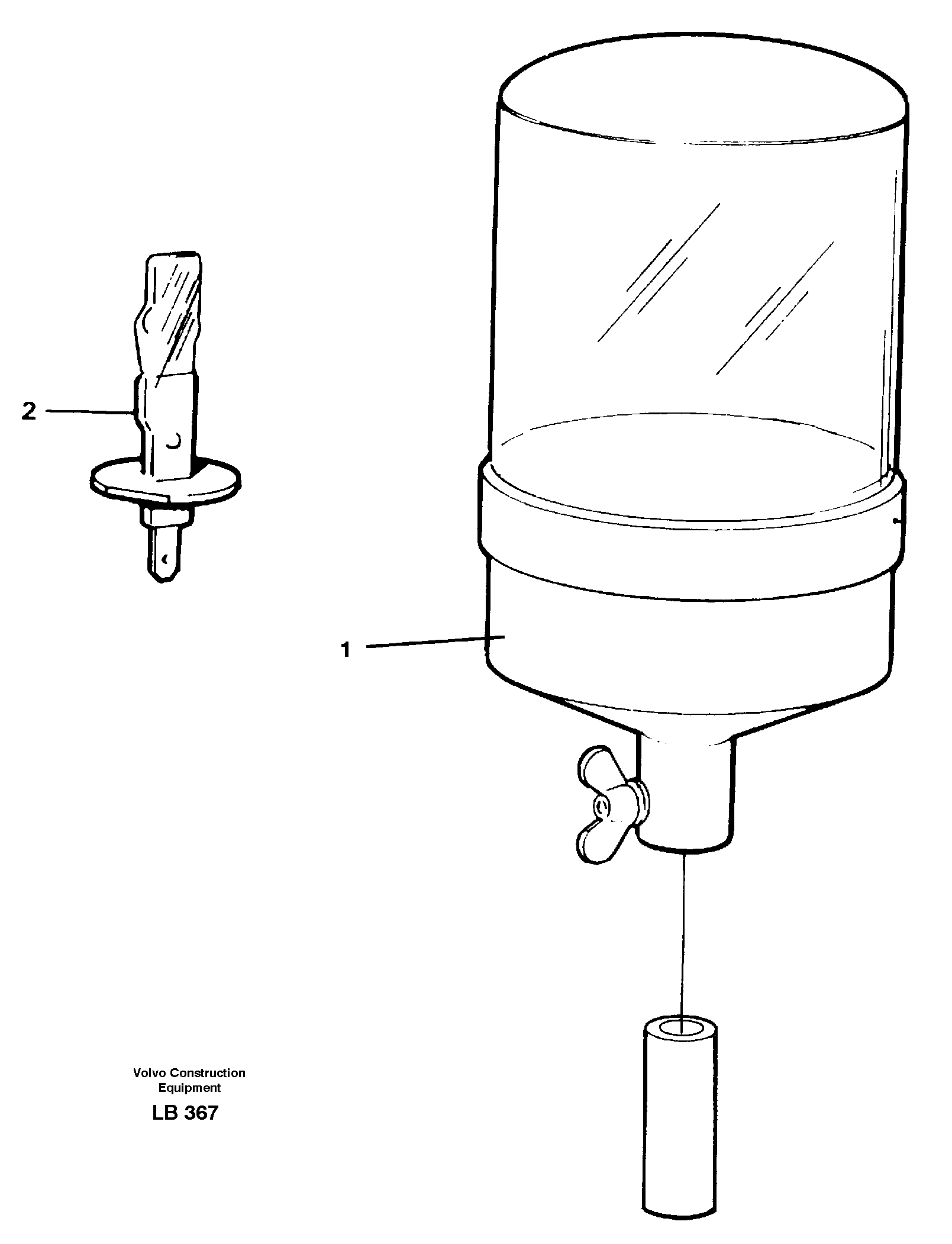 Rotating beacon — volvo parts diagram