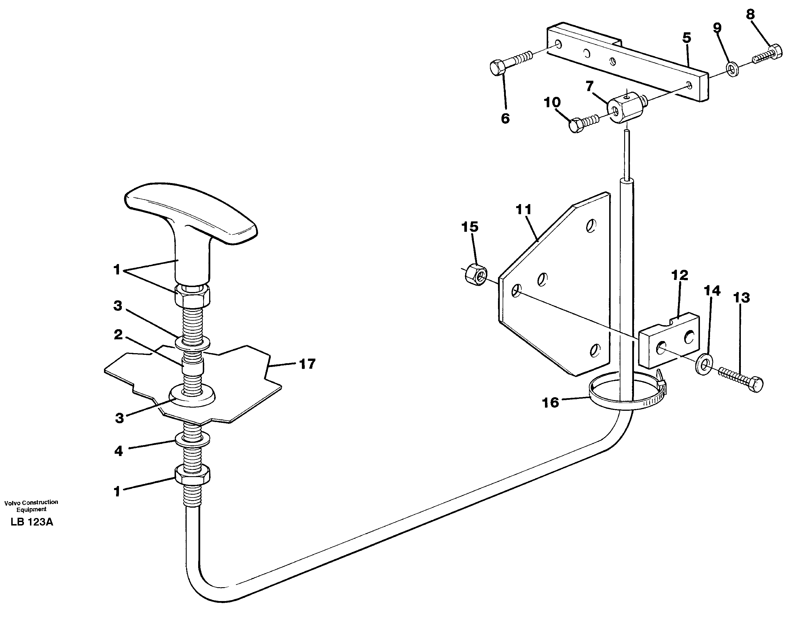 Stop control — volvo parts diagram