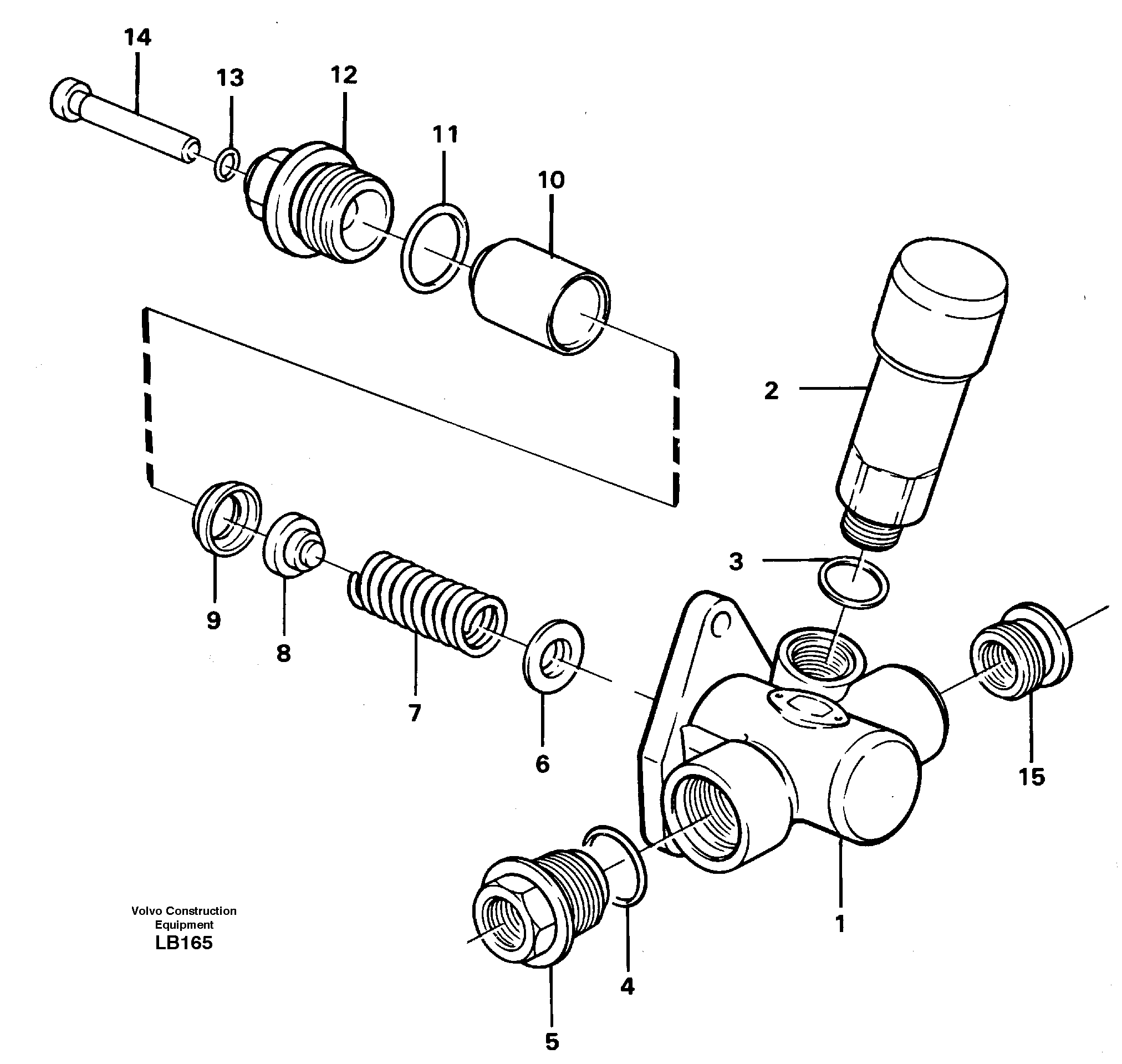 Feed pump — volvo parts diagram