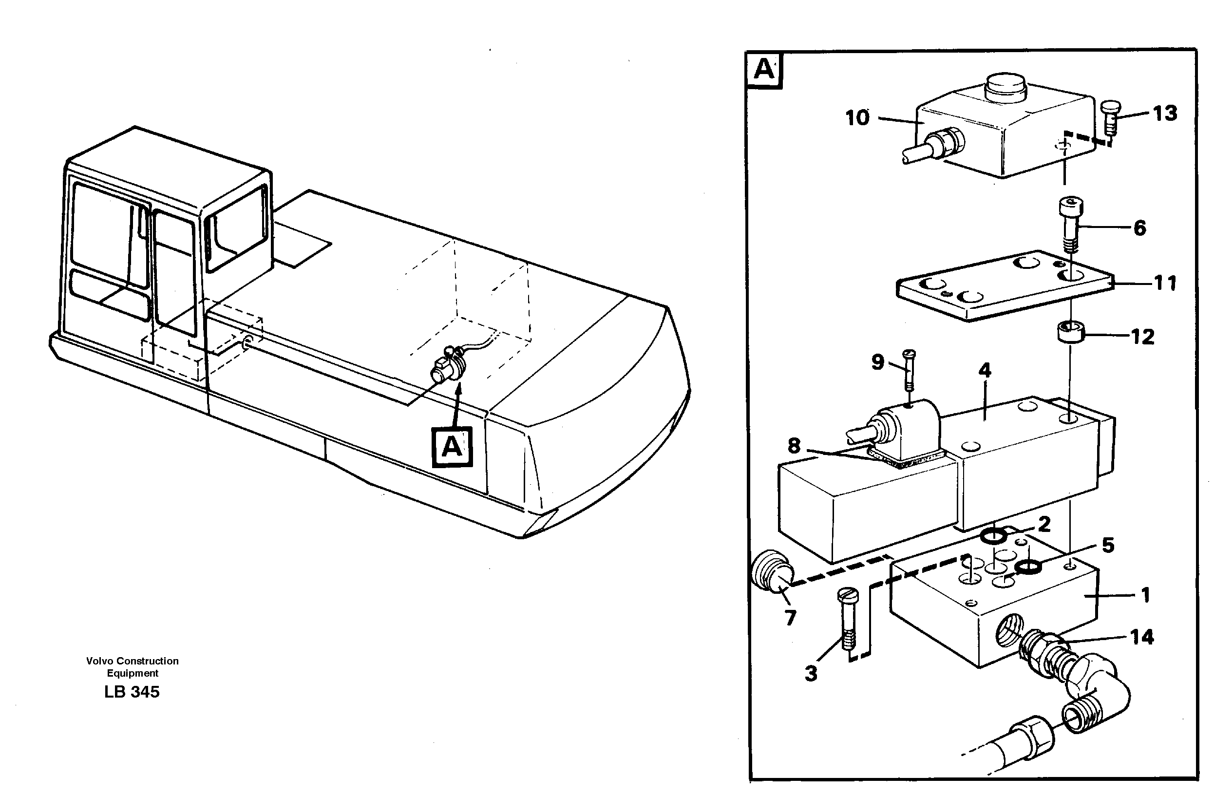 Overfilling guard  14265177 — volvo parts diagram