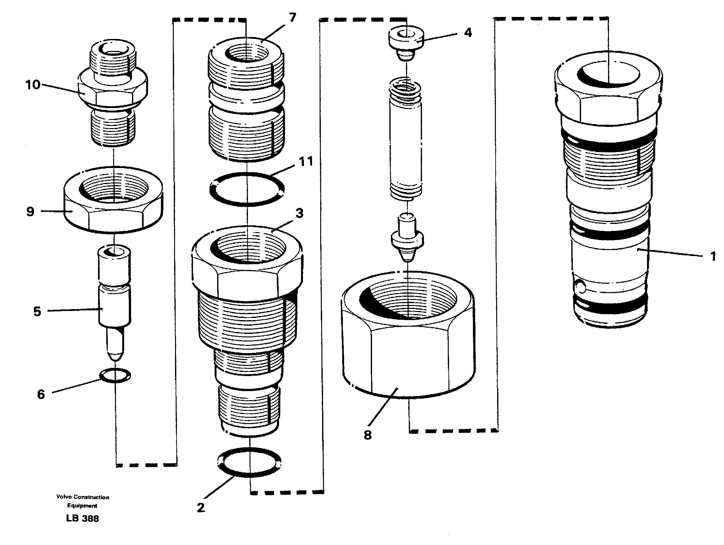 Pressure lim. valve — volvo parts diagram
