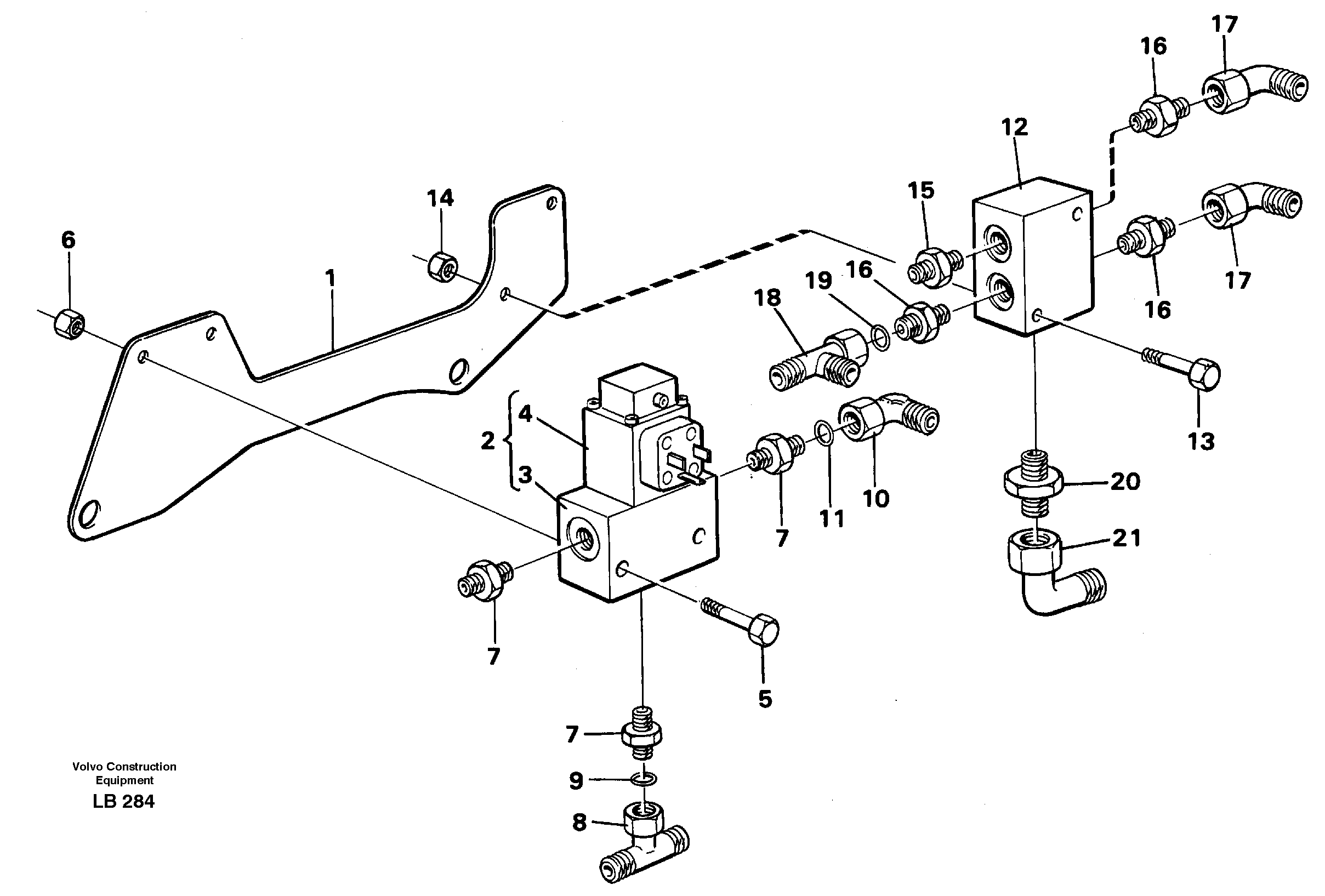 Proportional valve — volvo parts diagram