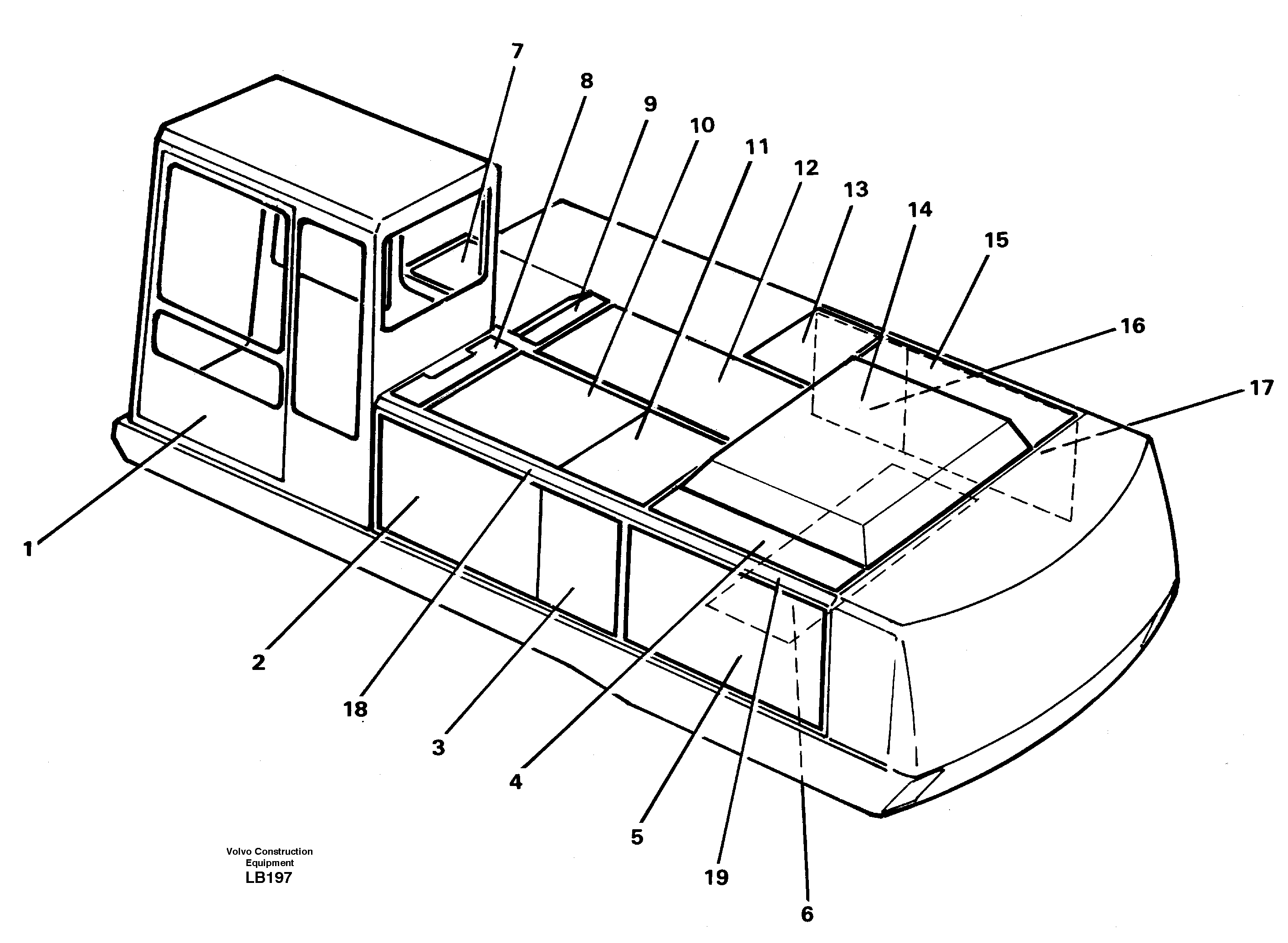 Doors, hatches — volvo parts diagram