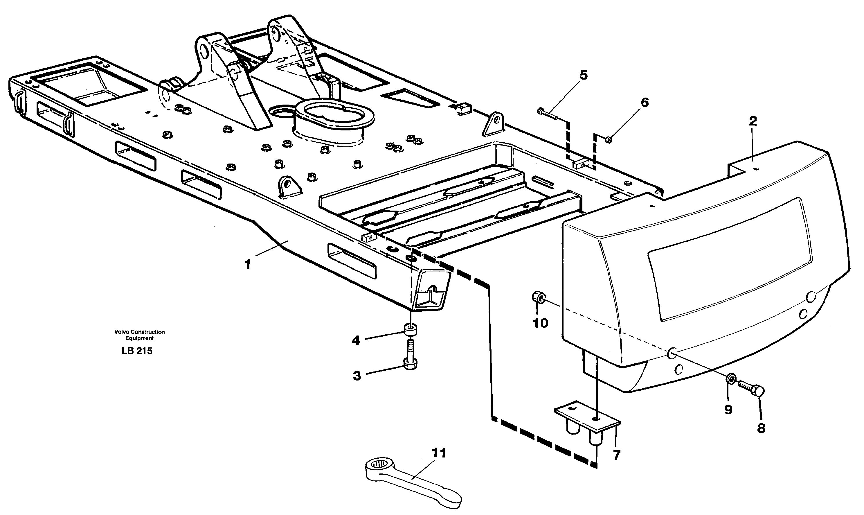 Counterweights — volvo parts diagram