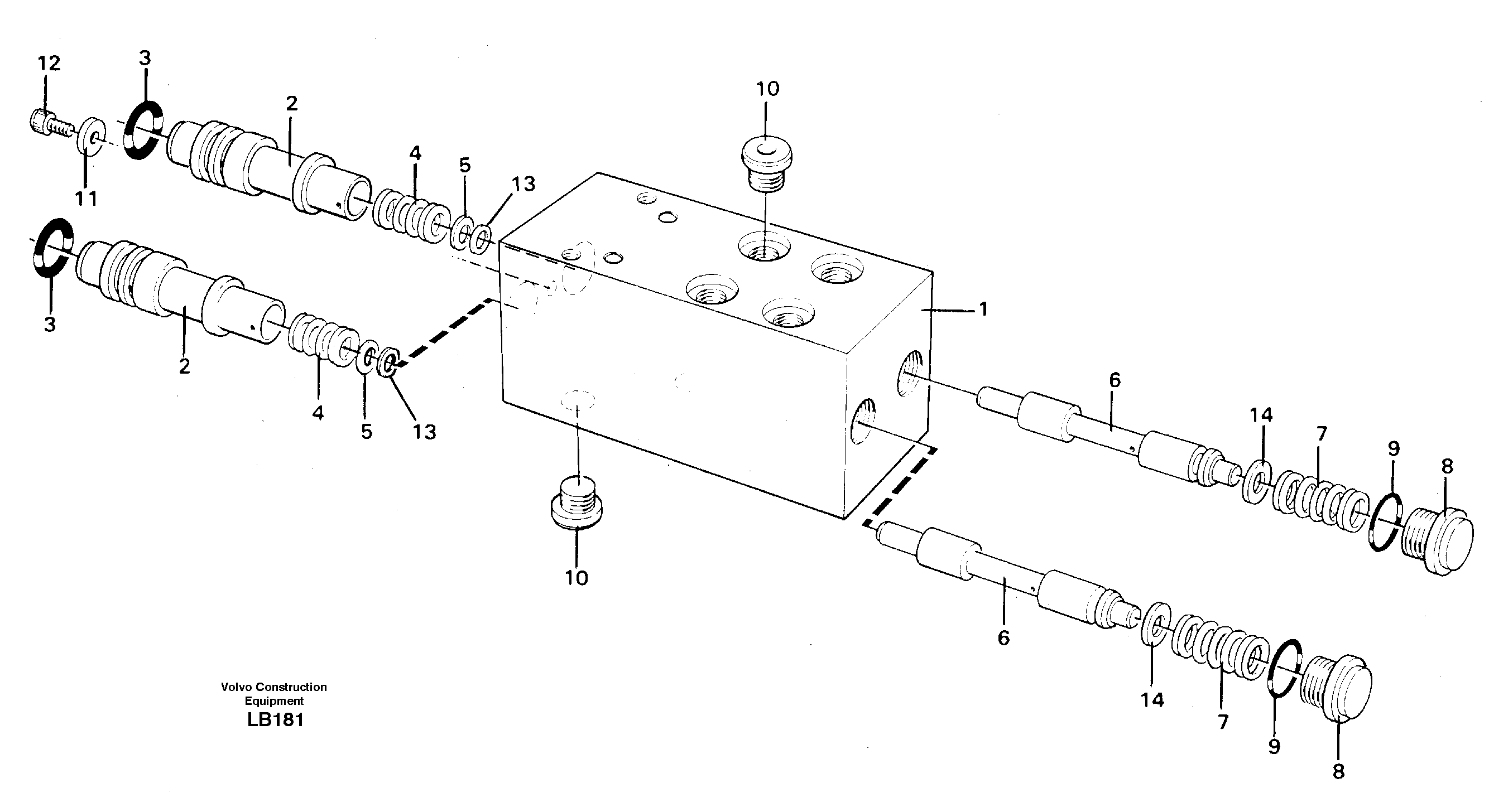 Pedal valve — volvo parts diagram