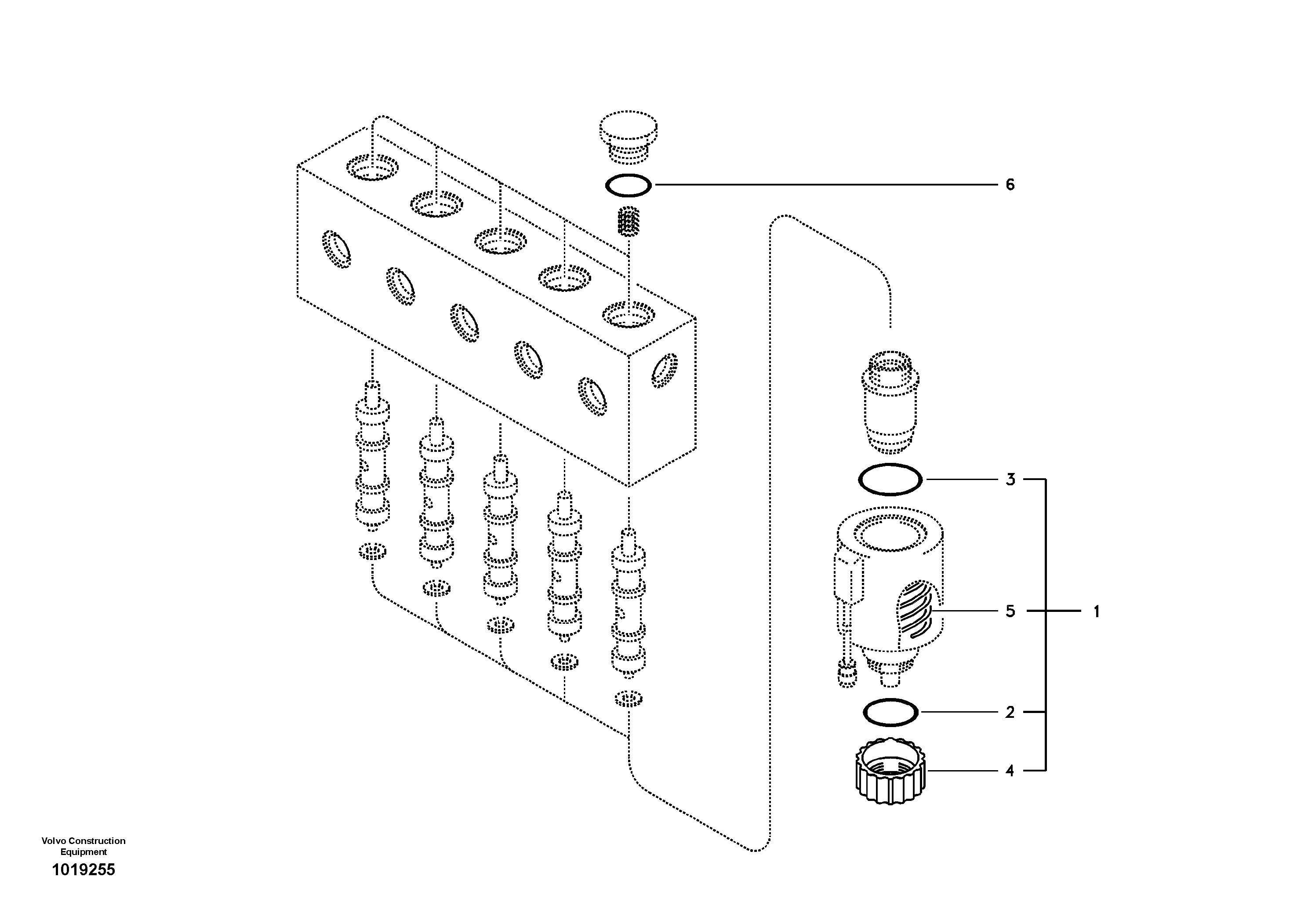 Servo system, solenoid valve — volvo parts diagram