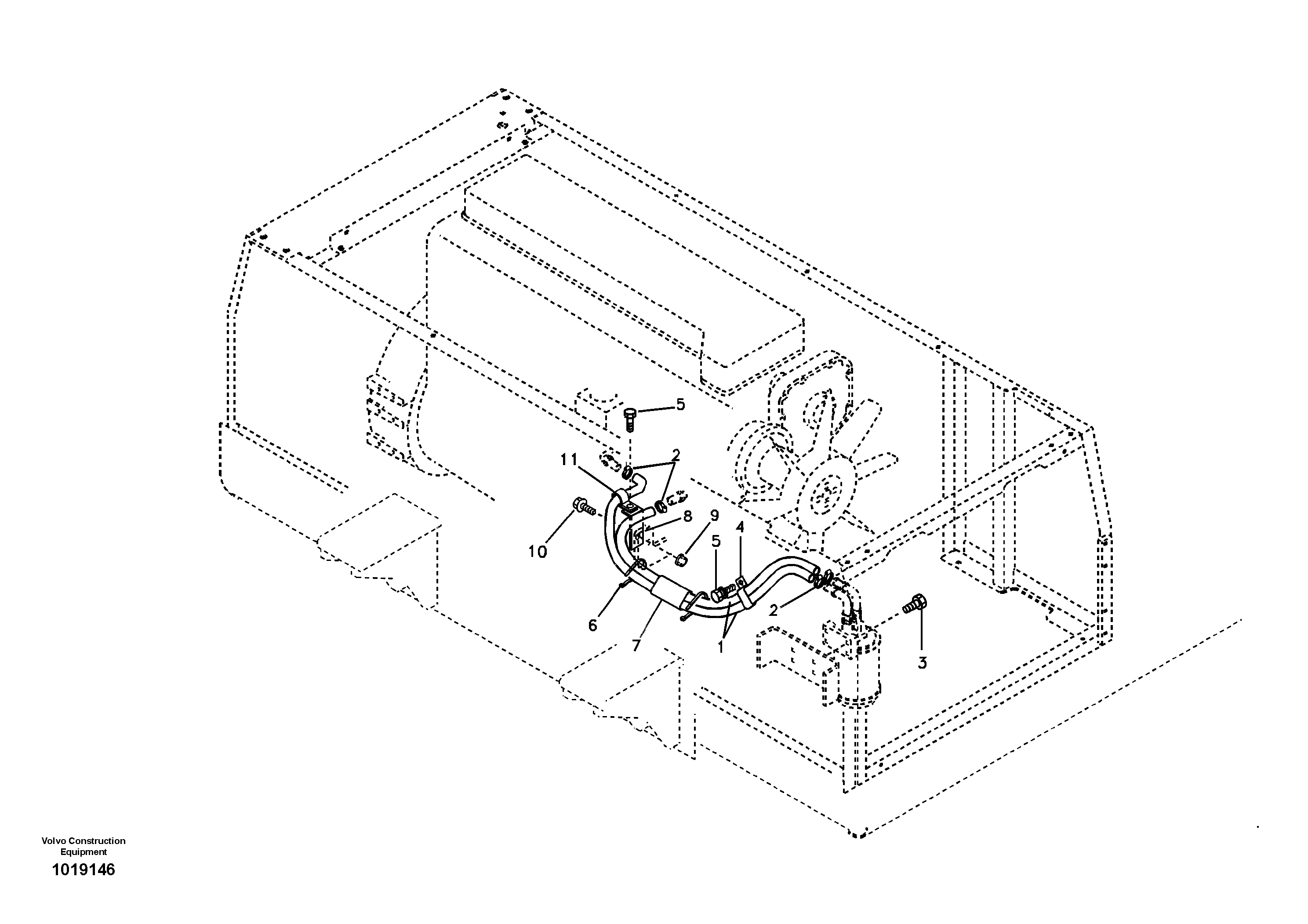 Coolant filter — volvo parts diagram