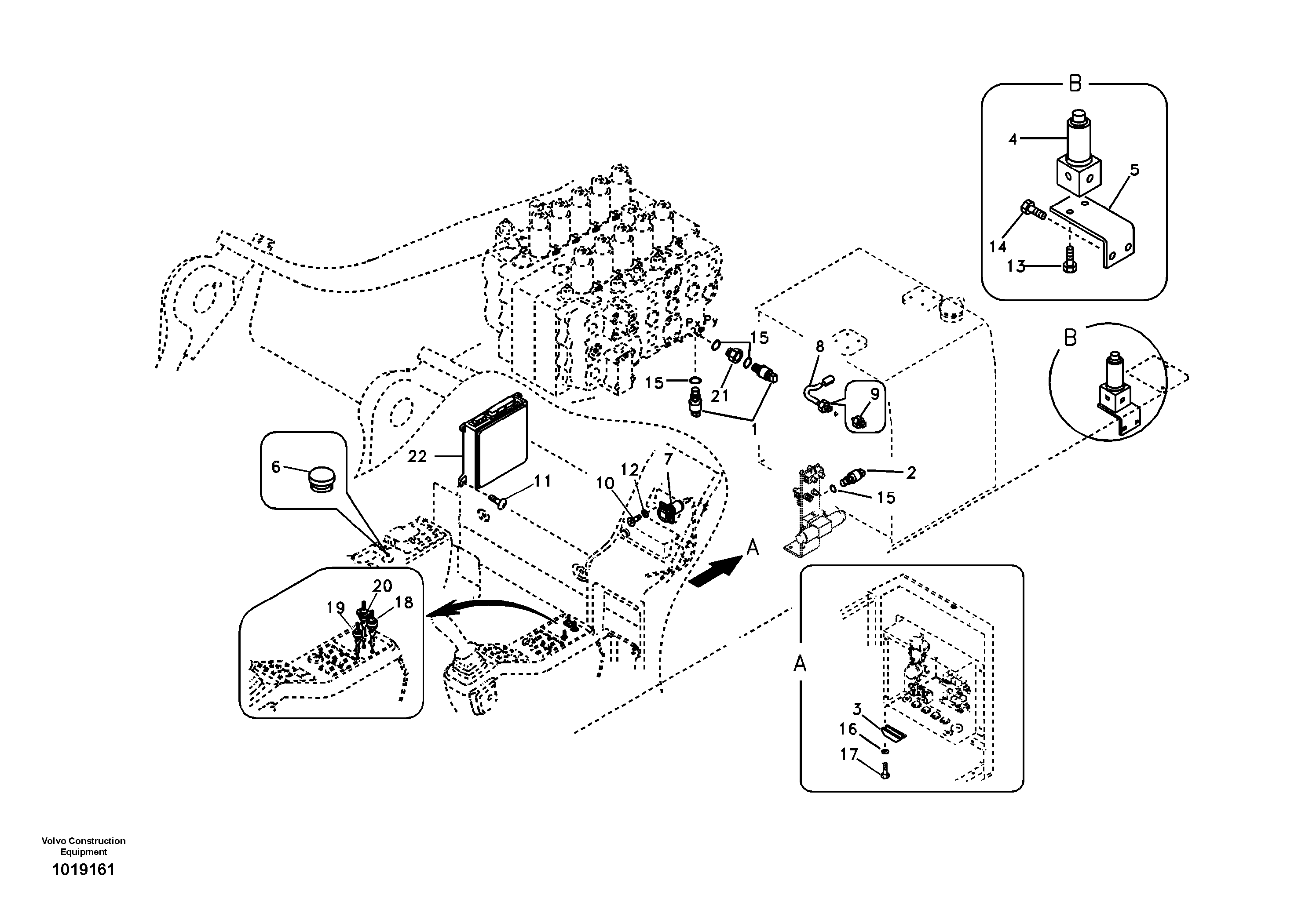 Electronic unit. — volvo parts diagram