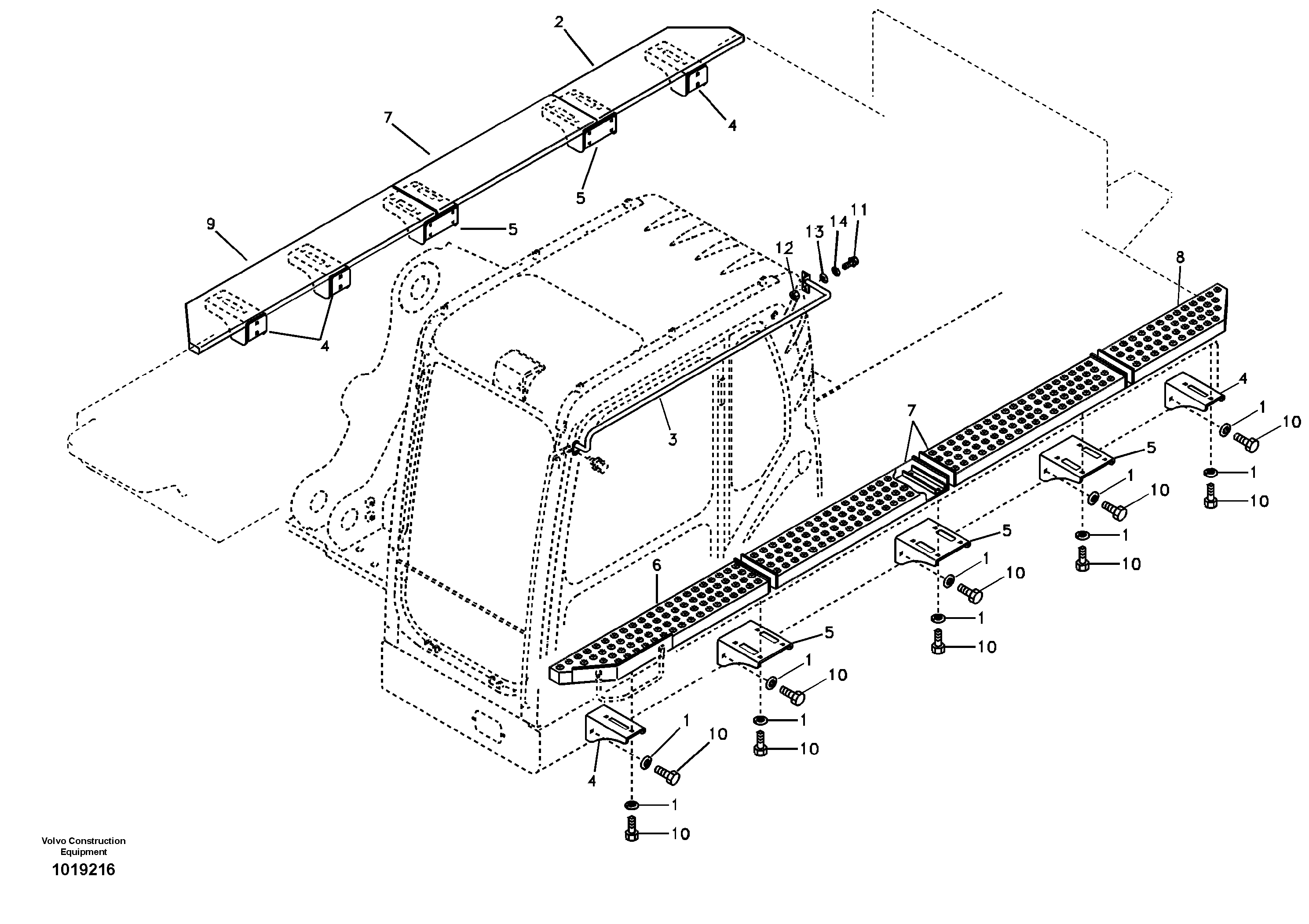 Walk Way — volvo parts diagram