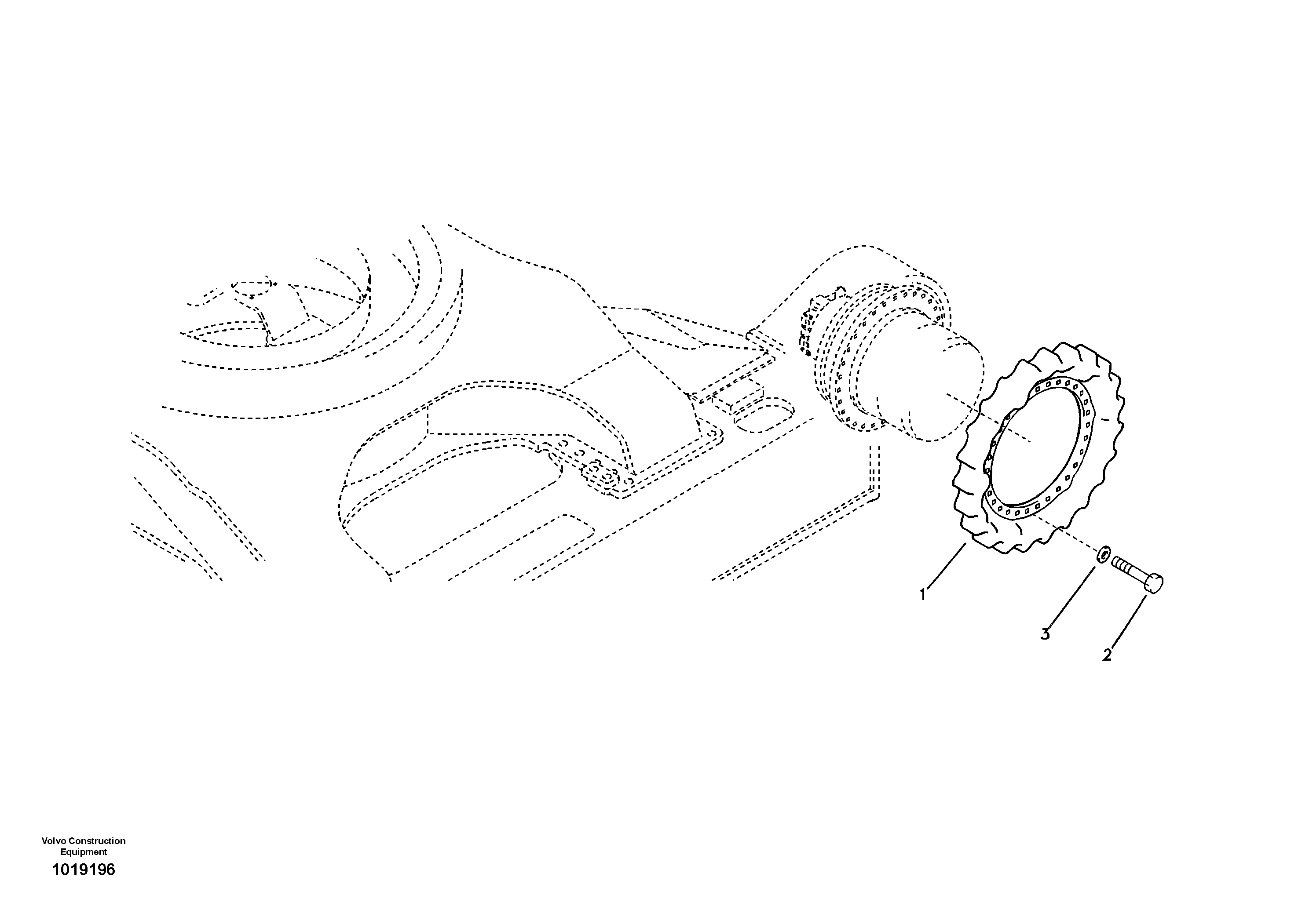 Sprocket — volvo parts diagram