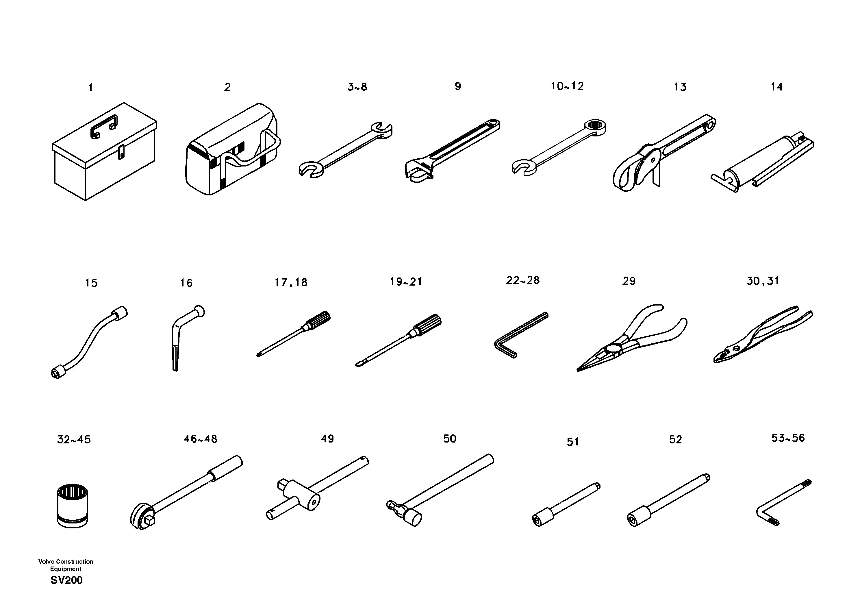 Tool — volvo parts diagram
