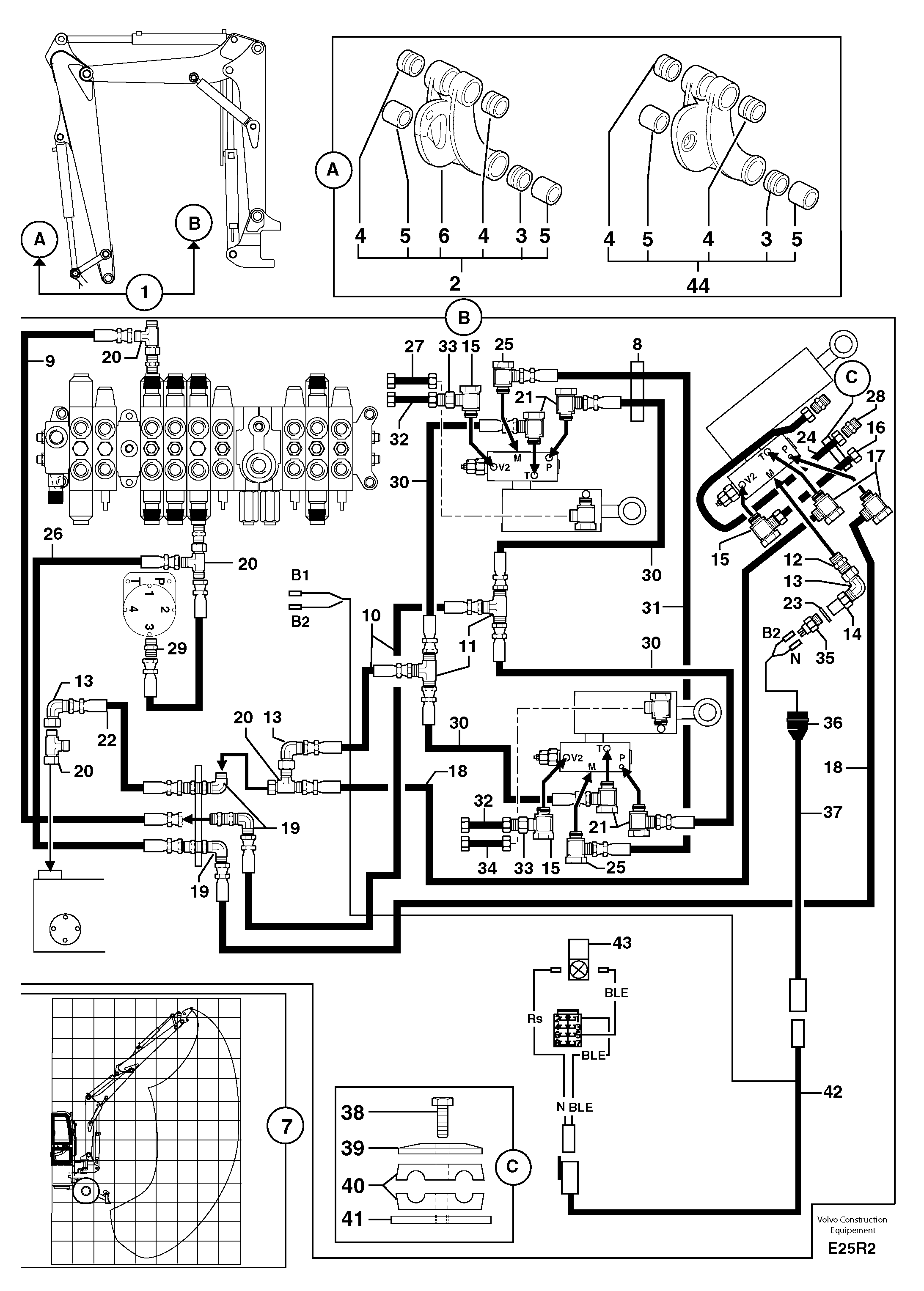 Handling operations Ce / without Puma — volvo parts diagram