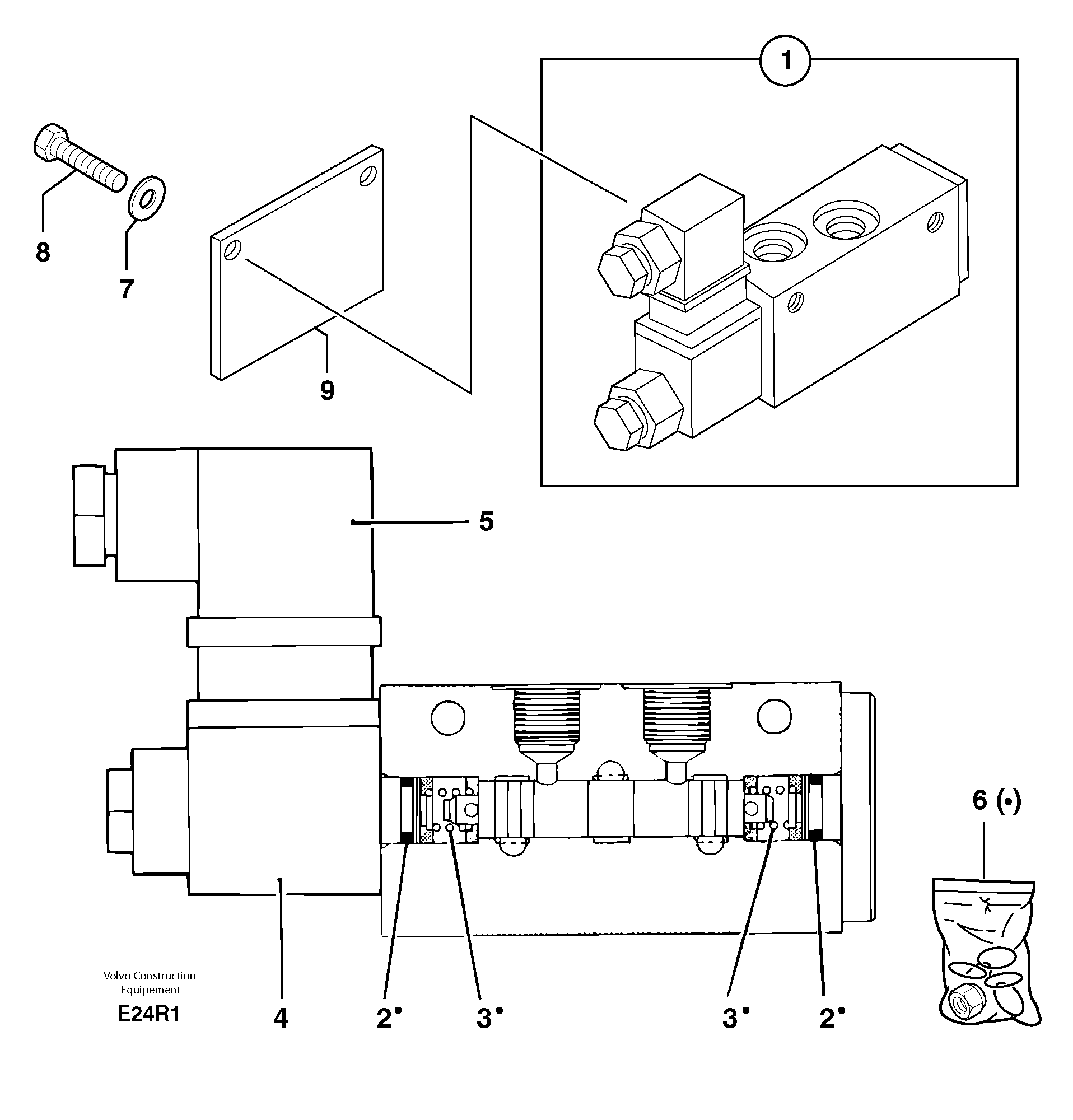Electrovalve (quickfit ) — volvo parts diagram