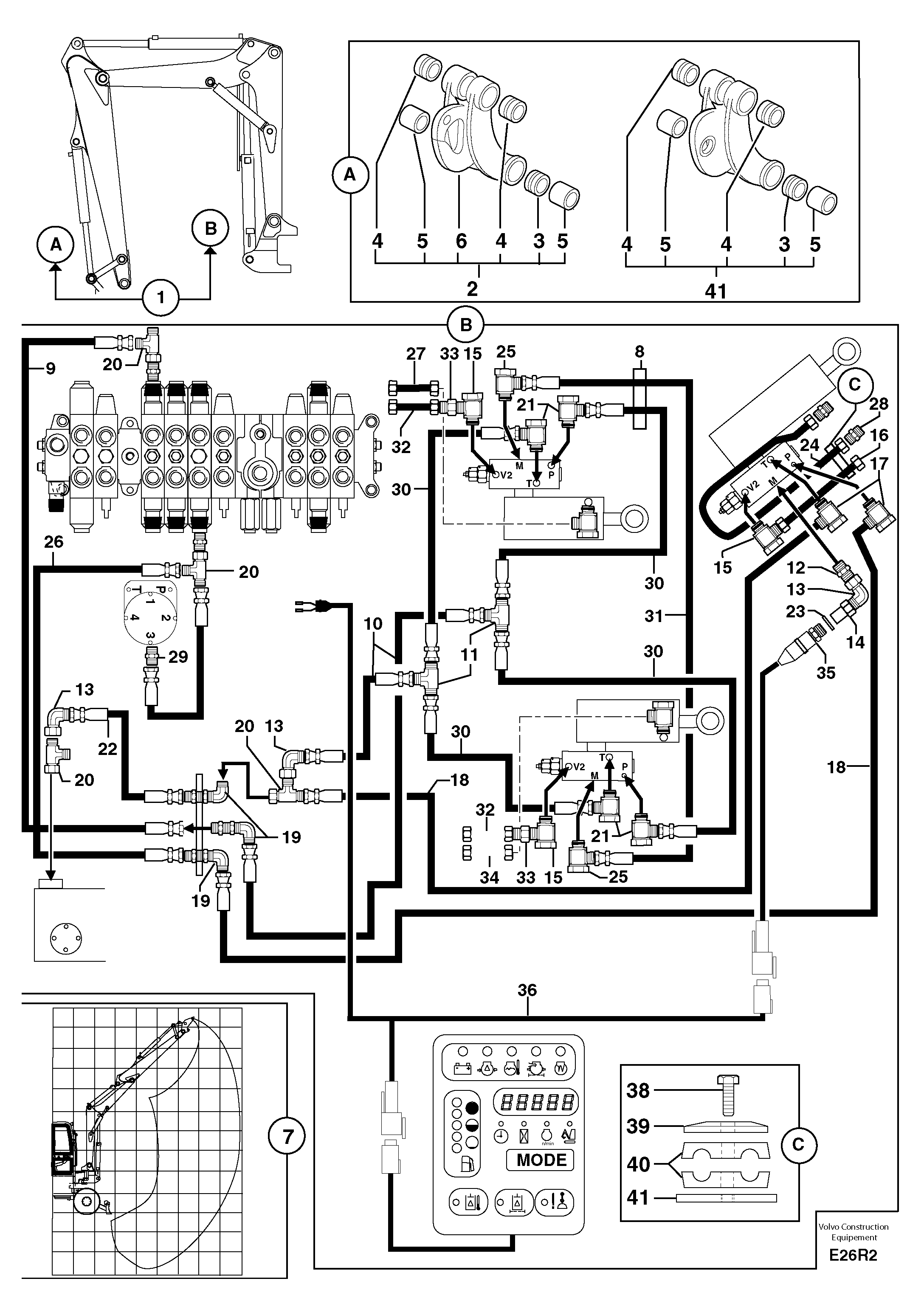 Handling operations Ce / with Puma — volvo parts diagram