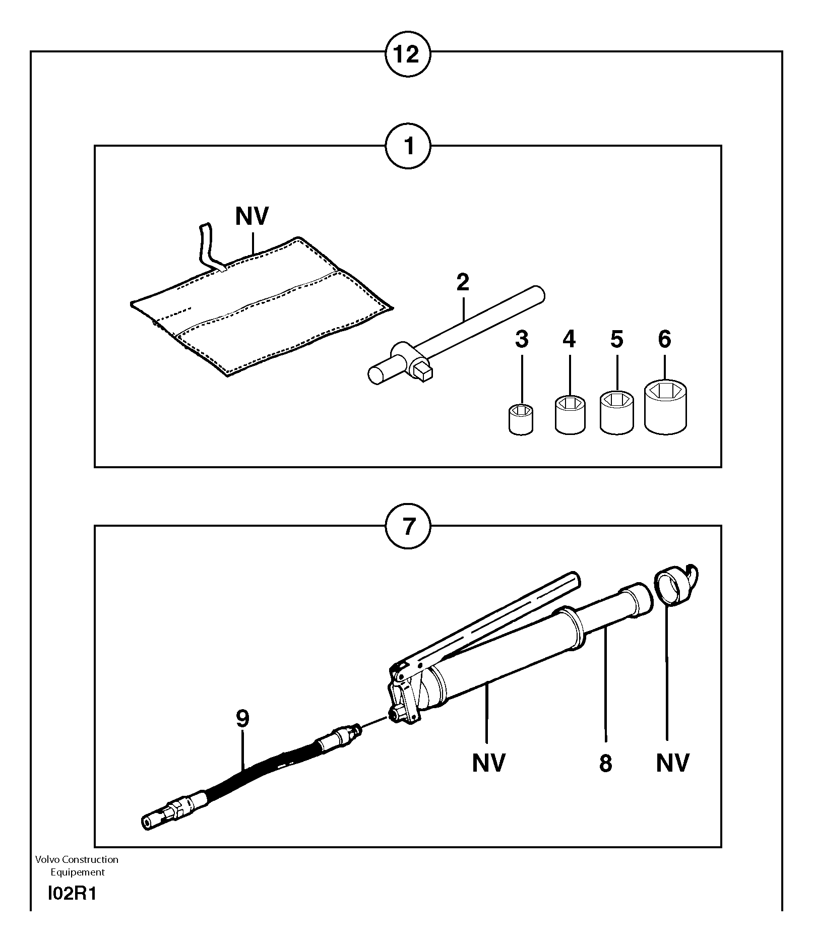 Tools — volvo parts diagram