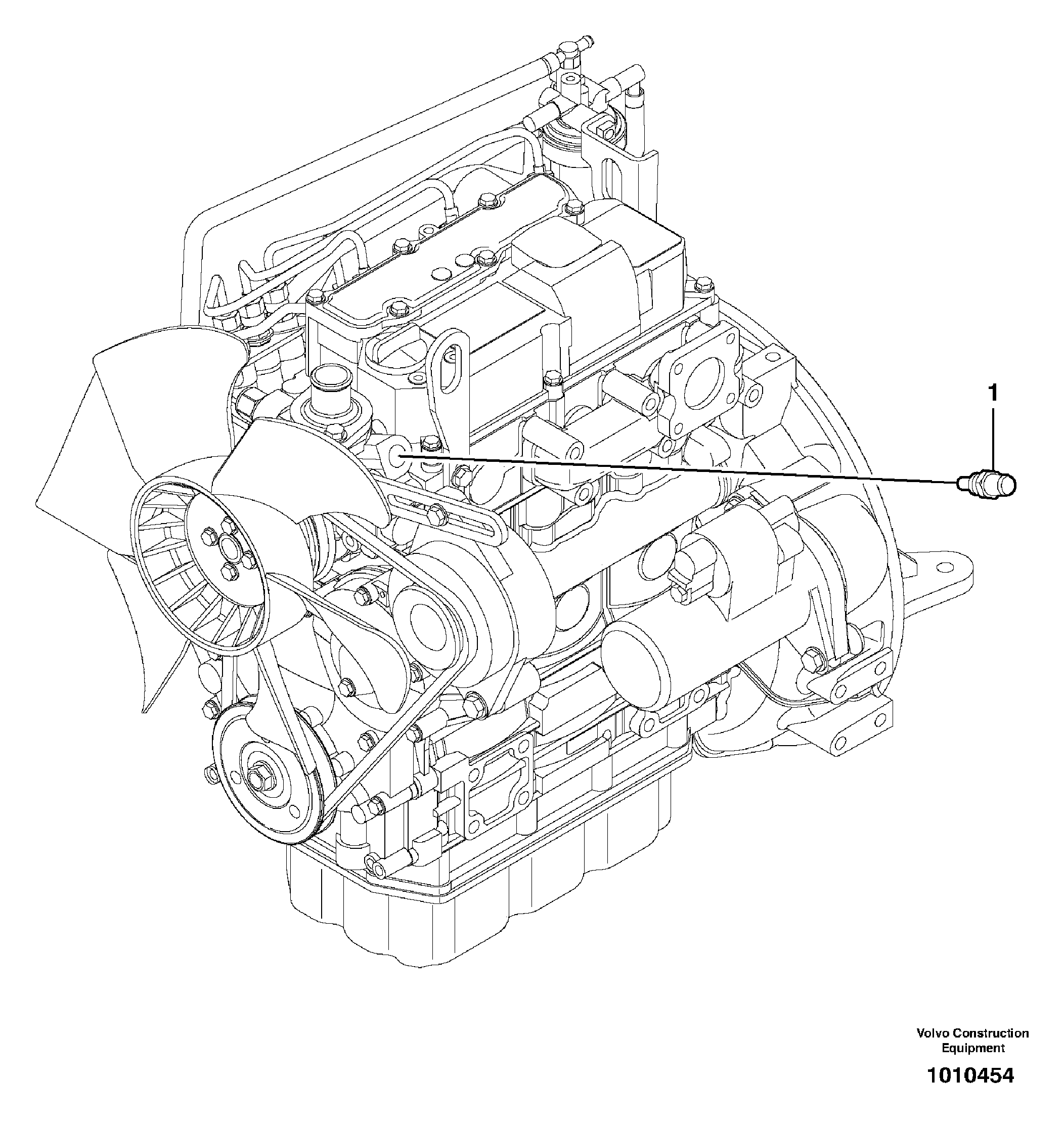 Thermal switch — volvo parts diagram