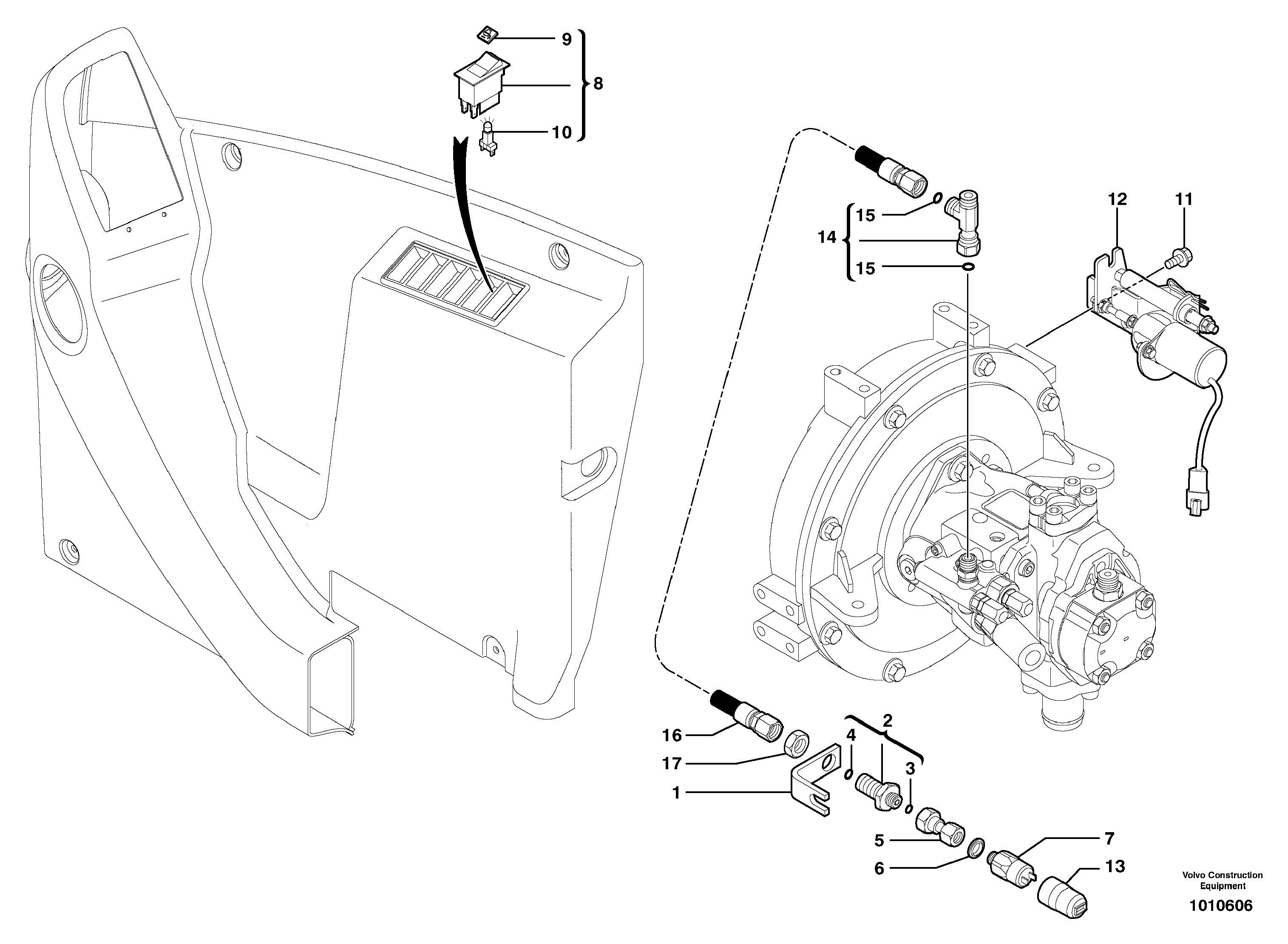 Automatic Speed control — volvo parts diagram