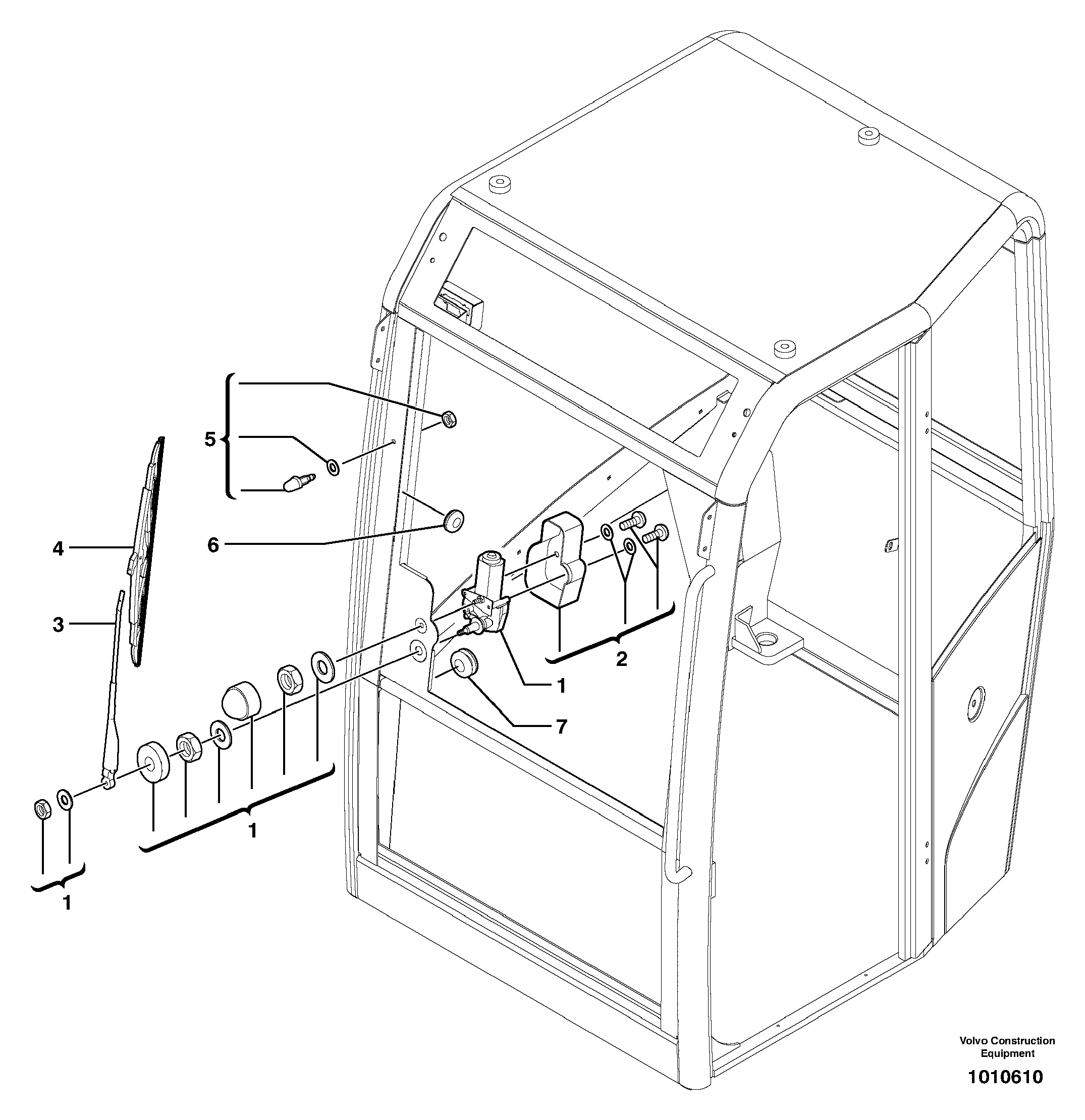 Cleaning system — volvo parts diagram
