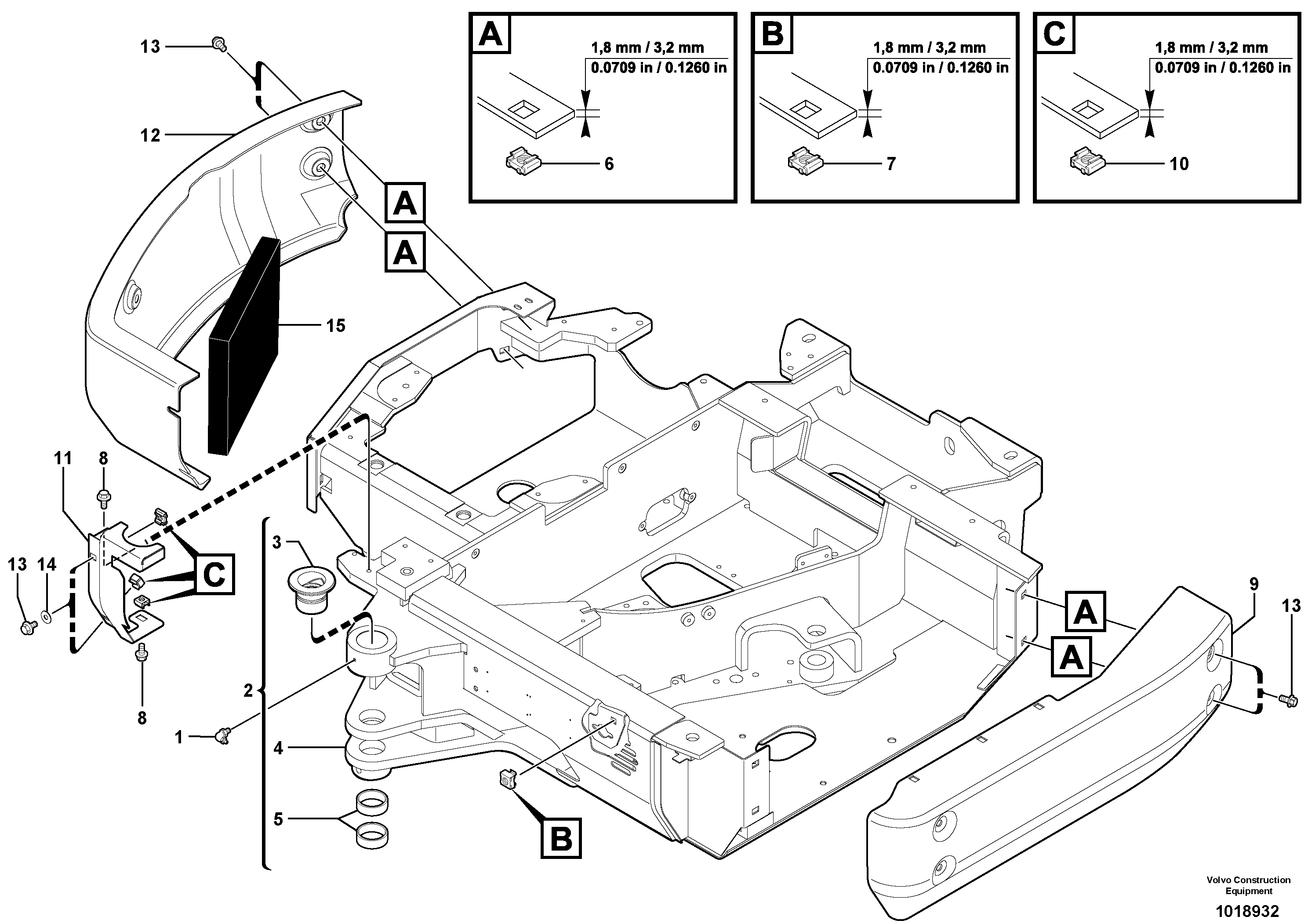 Platform — volvo parts diagram