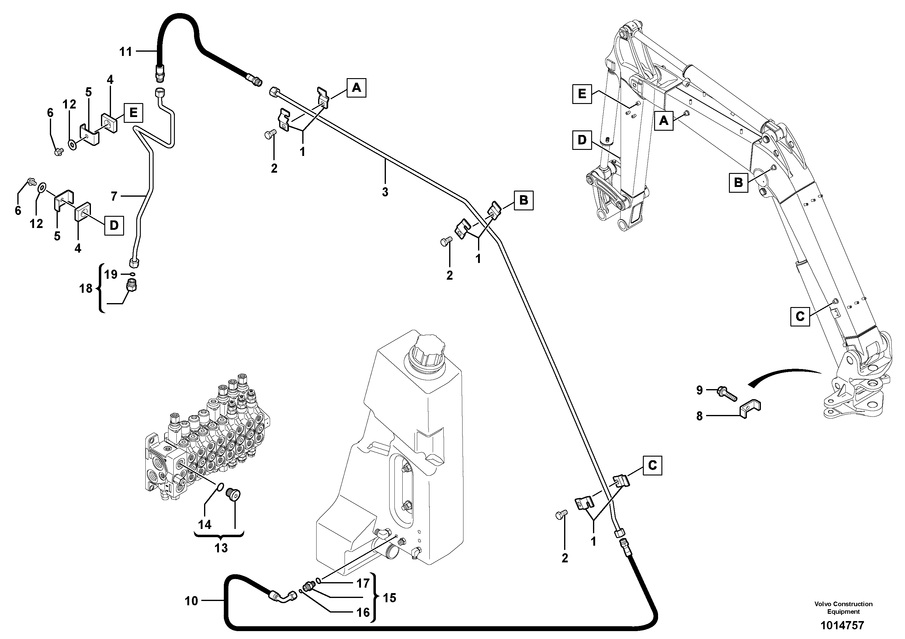 Drain kit — volvo parts diagram
