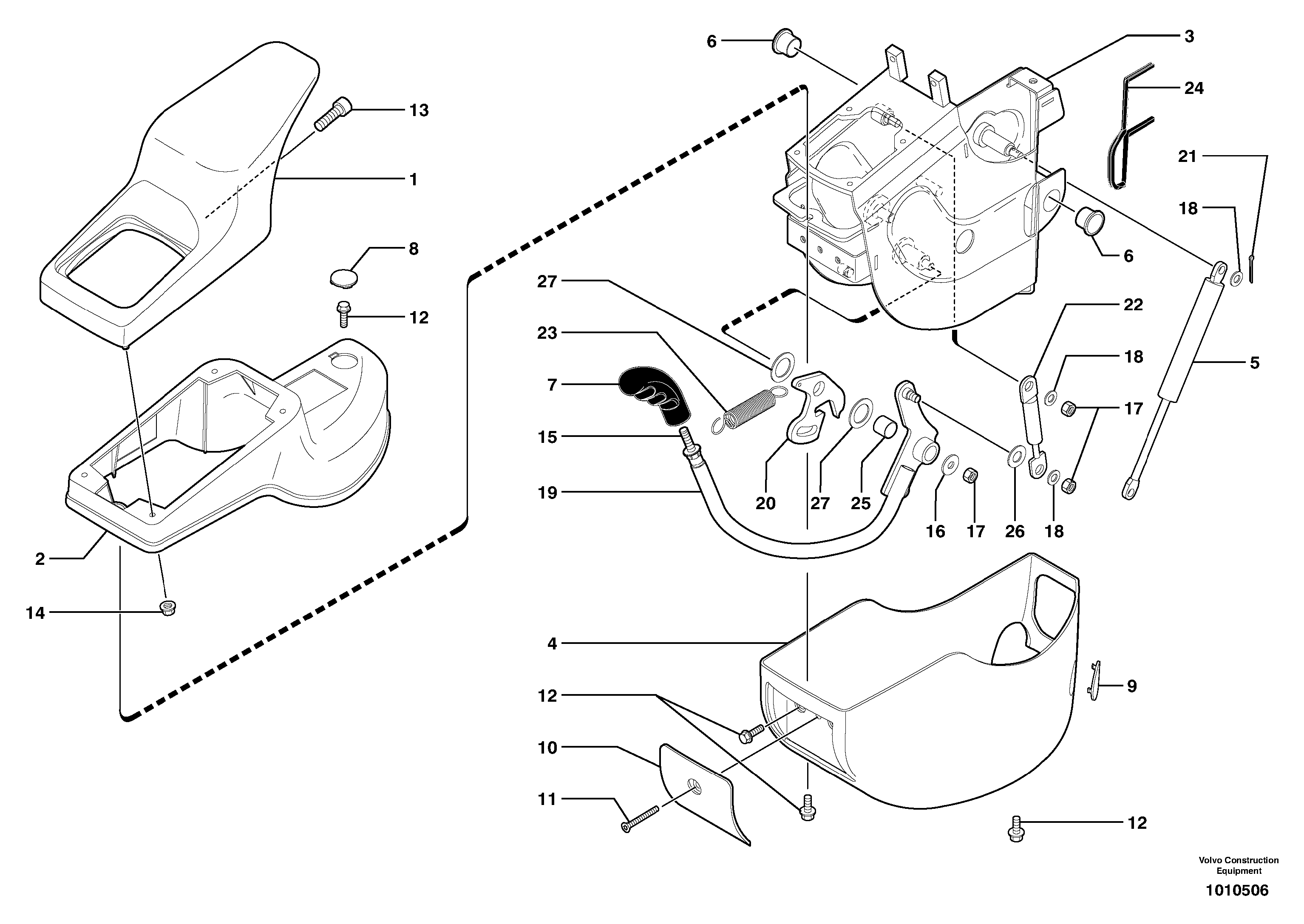 Operator's station : instrument panel ( left ) — volvo parts diagram