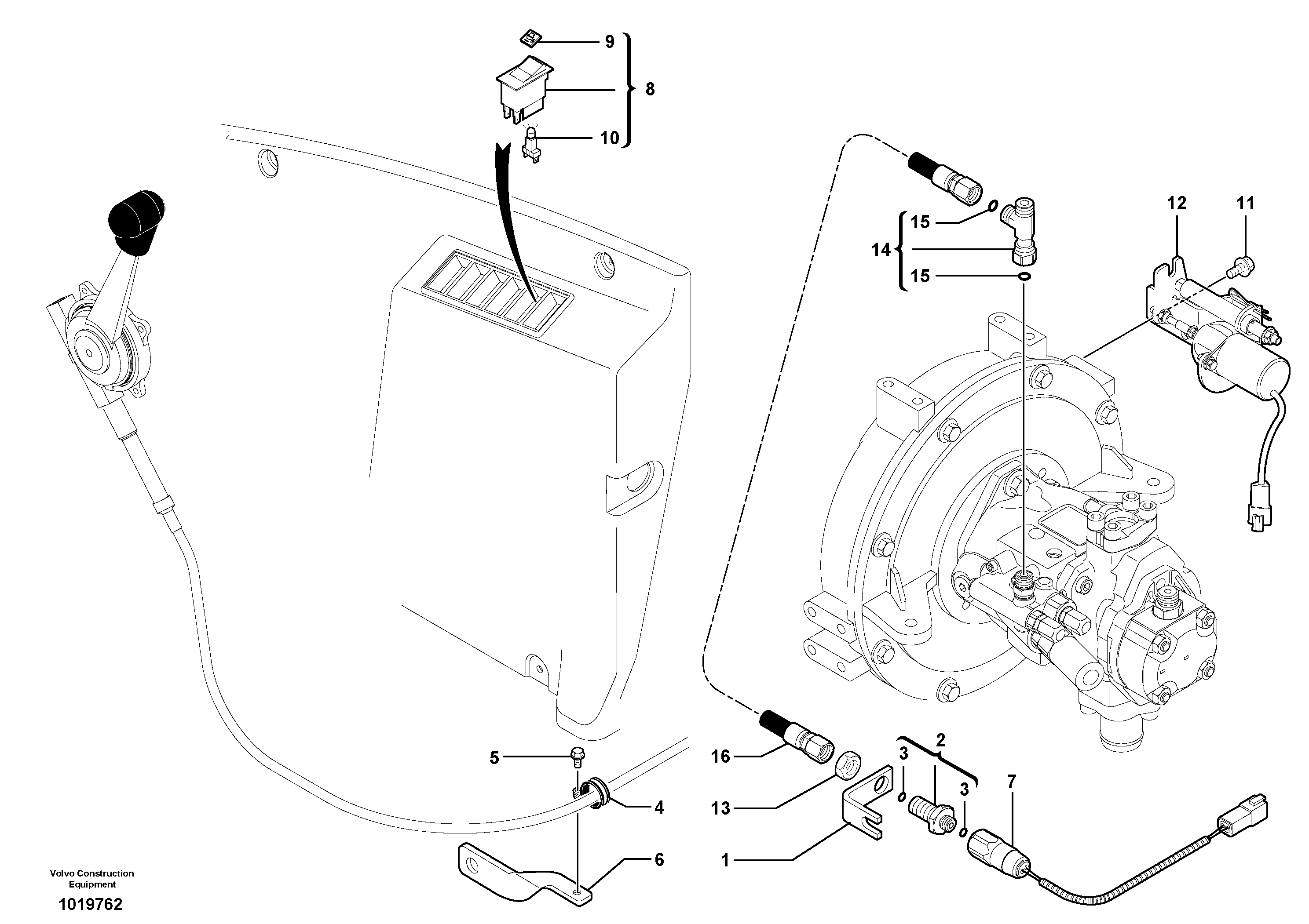 Automatic Speed control — volvo parts diagram