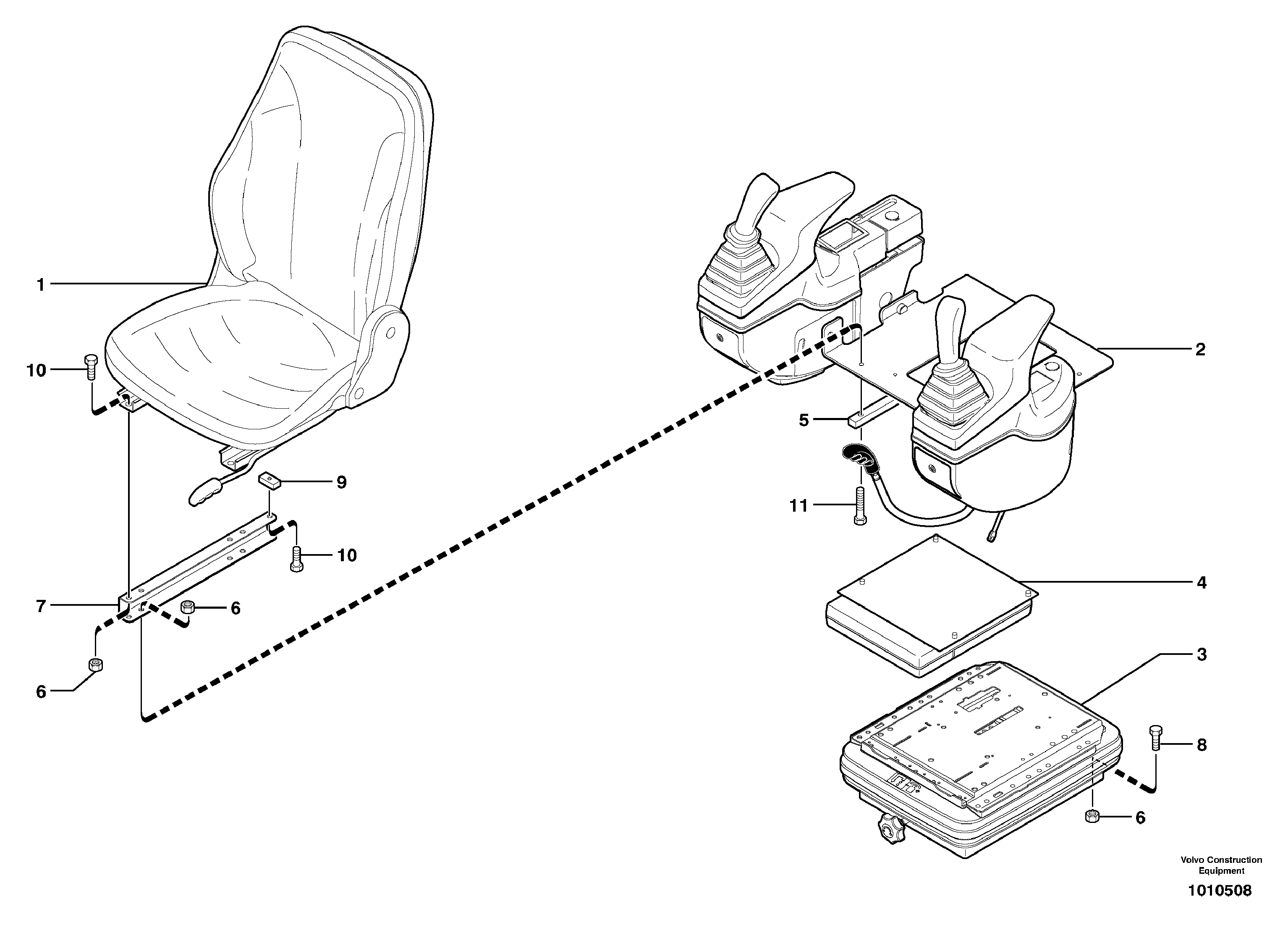 Operator's station — volvo parts diagram