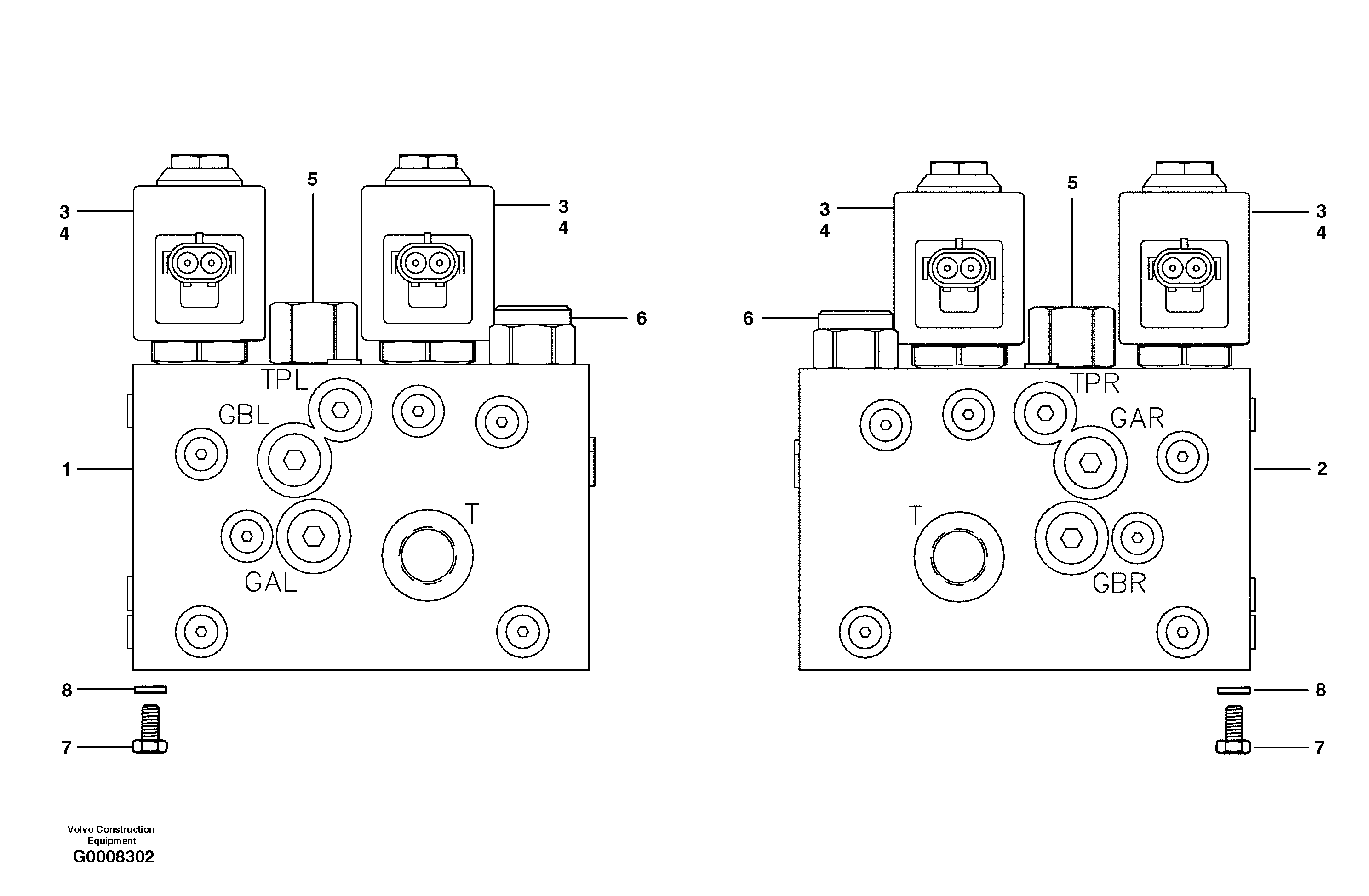 Motor bypass valve - AWD — volvo parts diagram