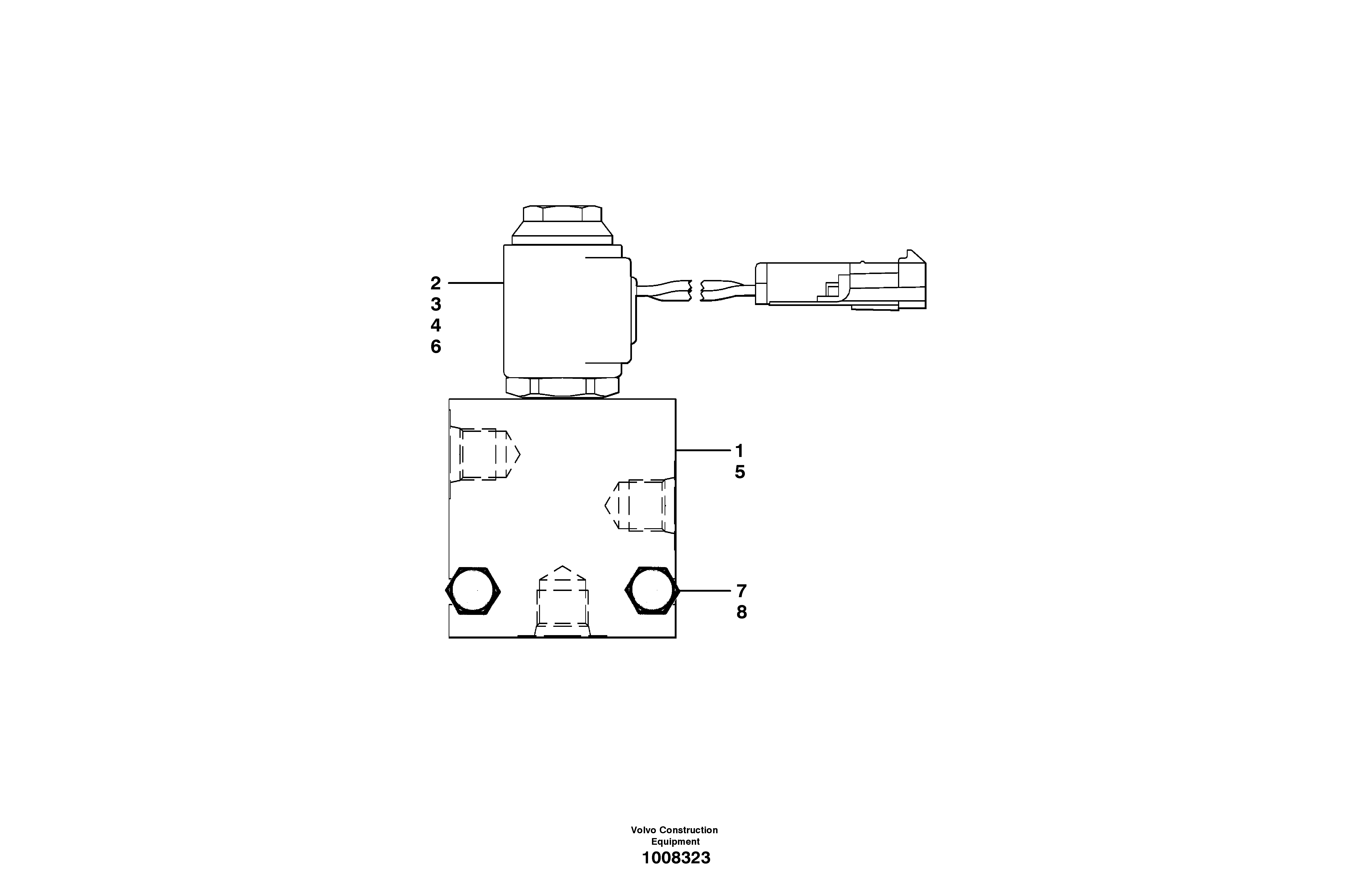 Solenoid Valve — volvo parts diagram