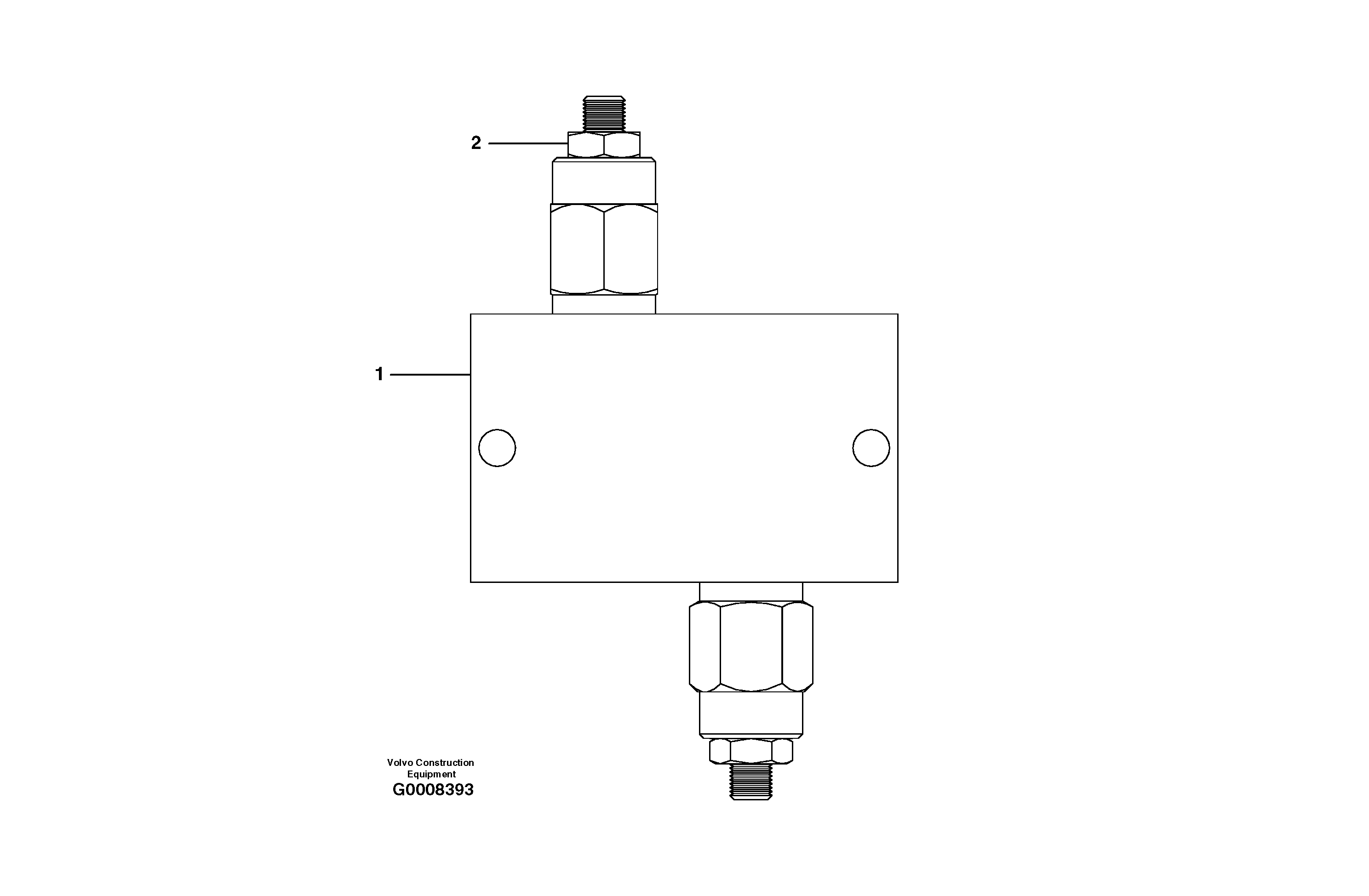 Cushion valve — volvo parts diagram