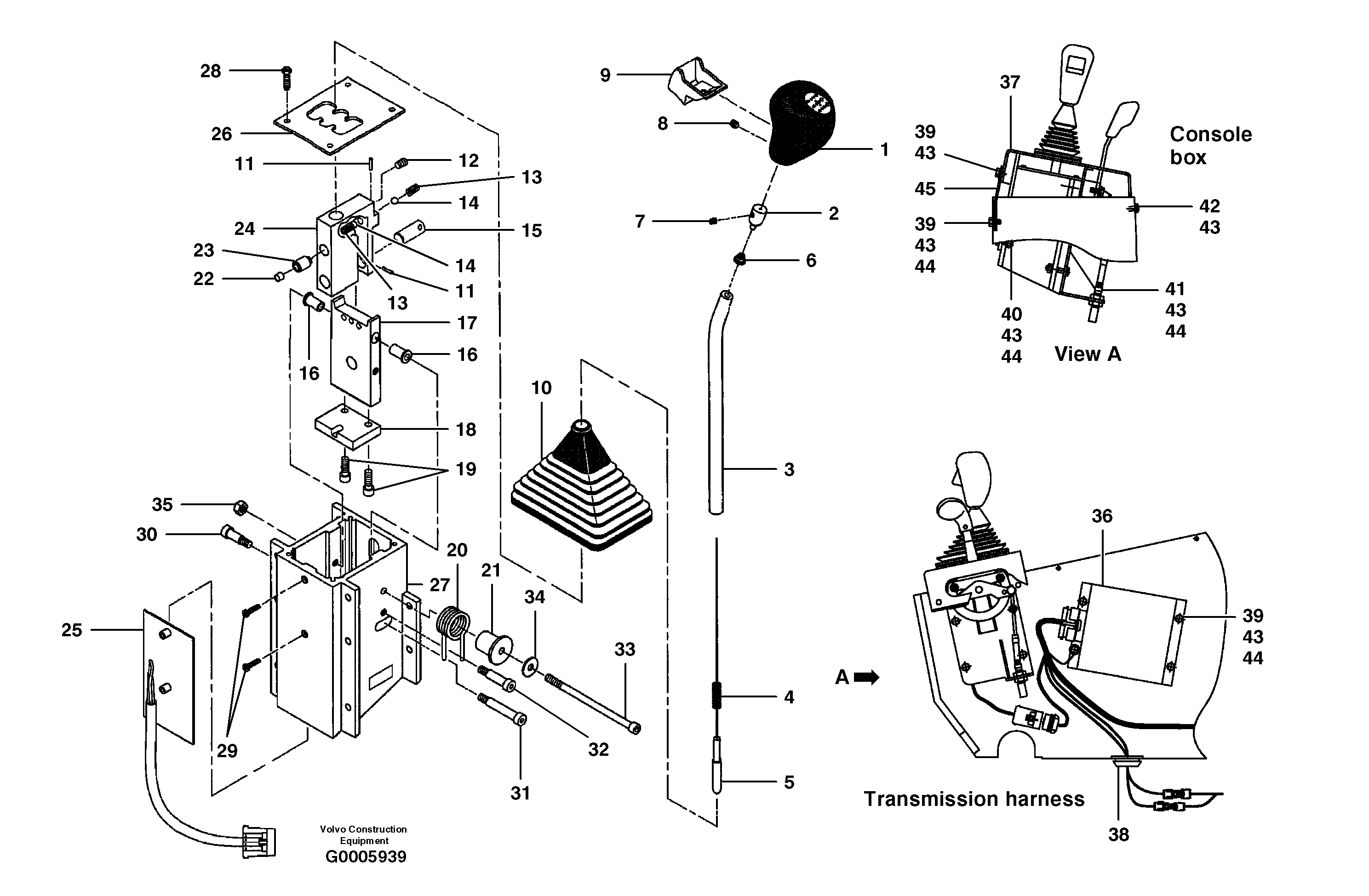 Transmission controller — volvo parts diagram