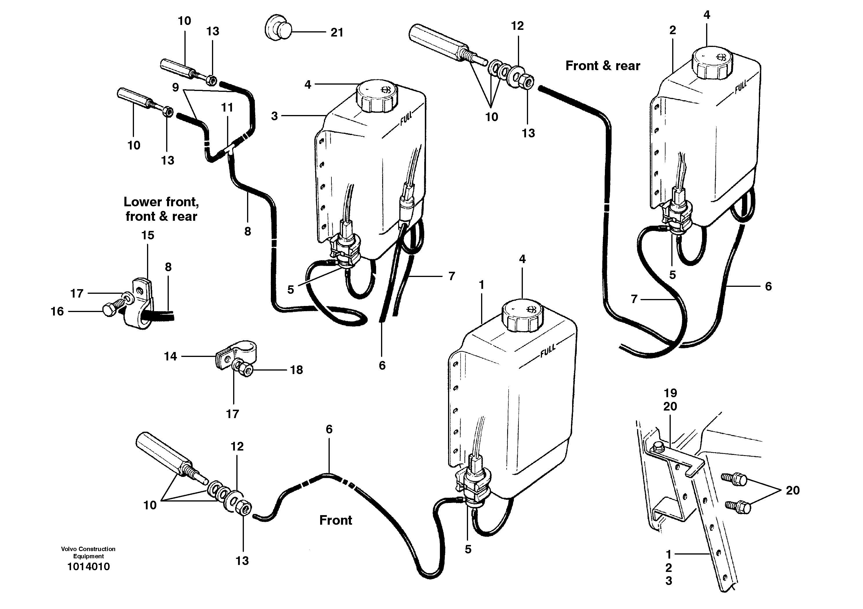 Washer — volvo parts diagram