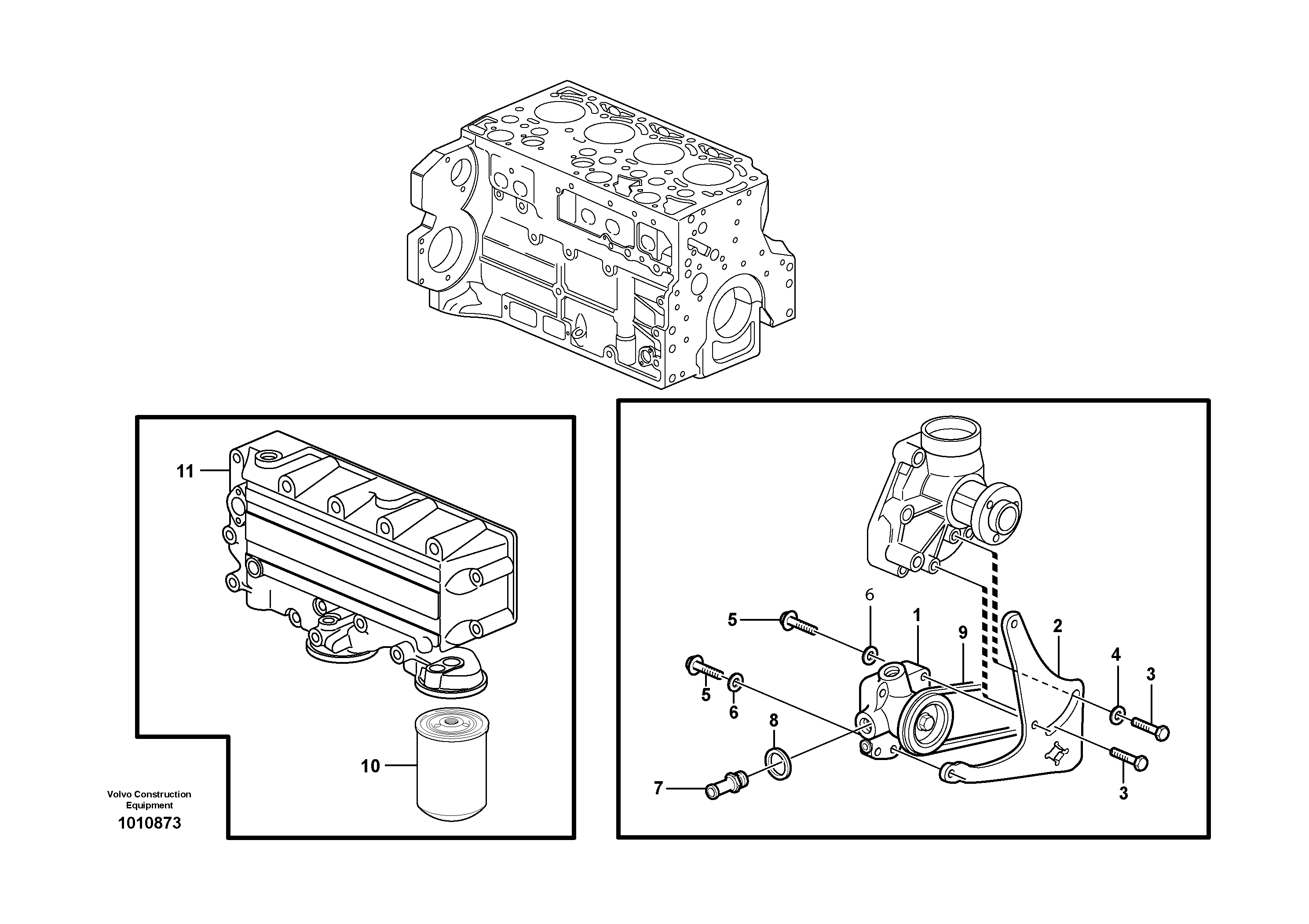 Fuel pump  G710B, G720B, G726B, G730B — volvo parts diagram