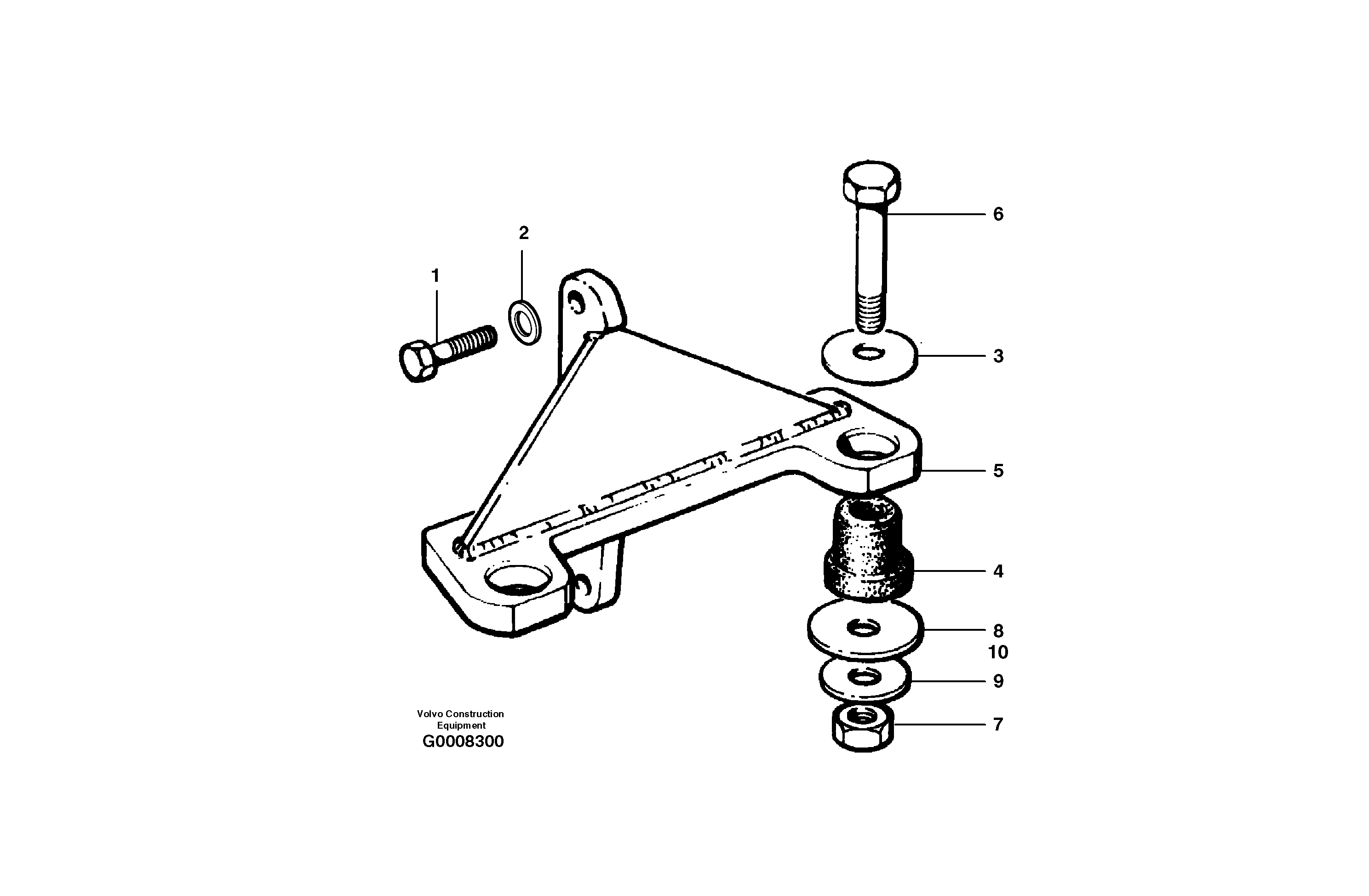 Transmission mounts — volvo parts diagram