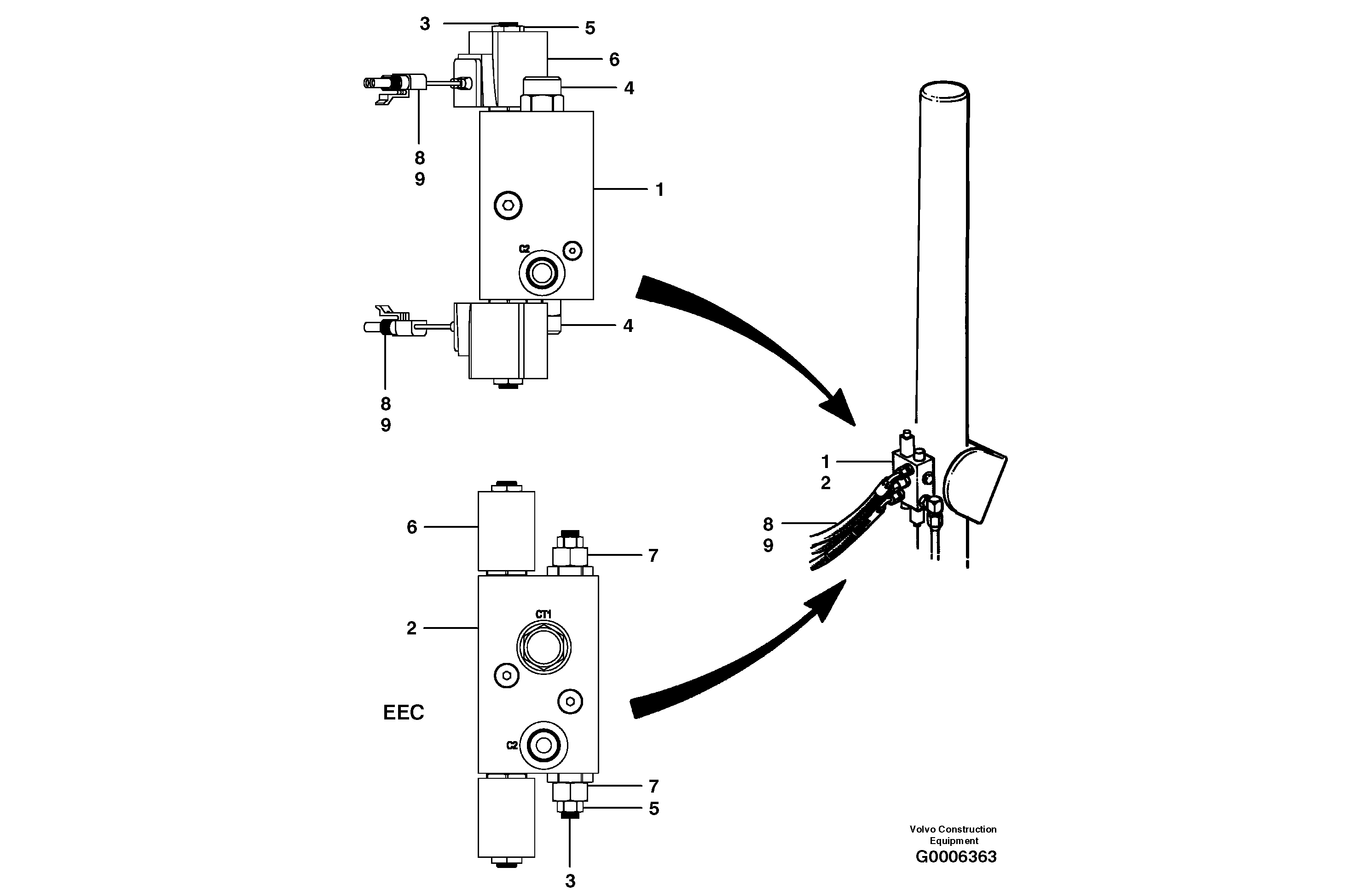 Float valves — volvo parts diagram