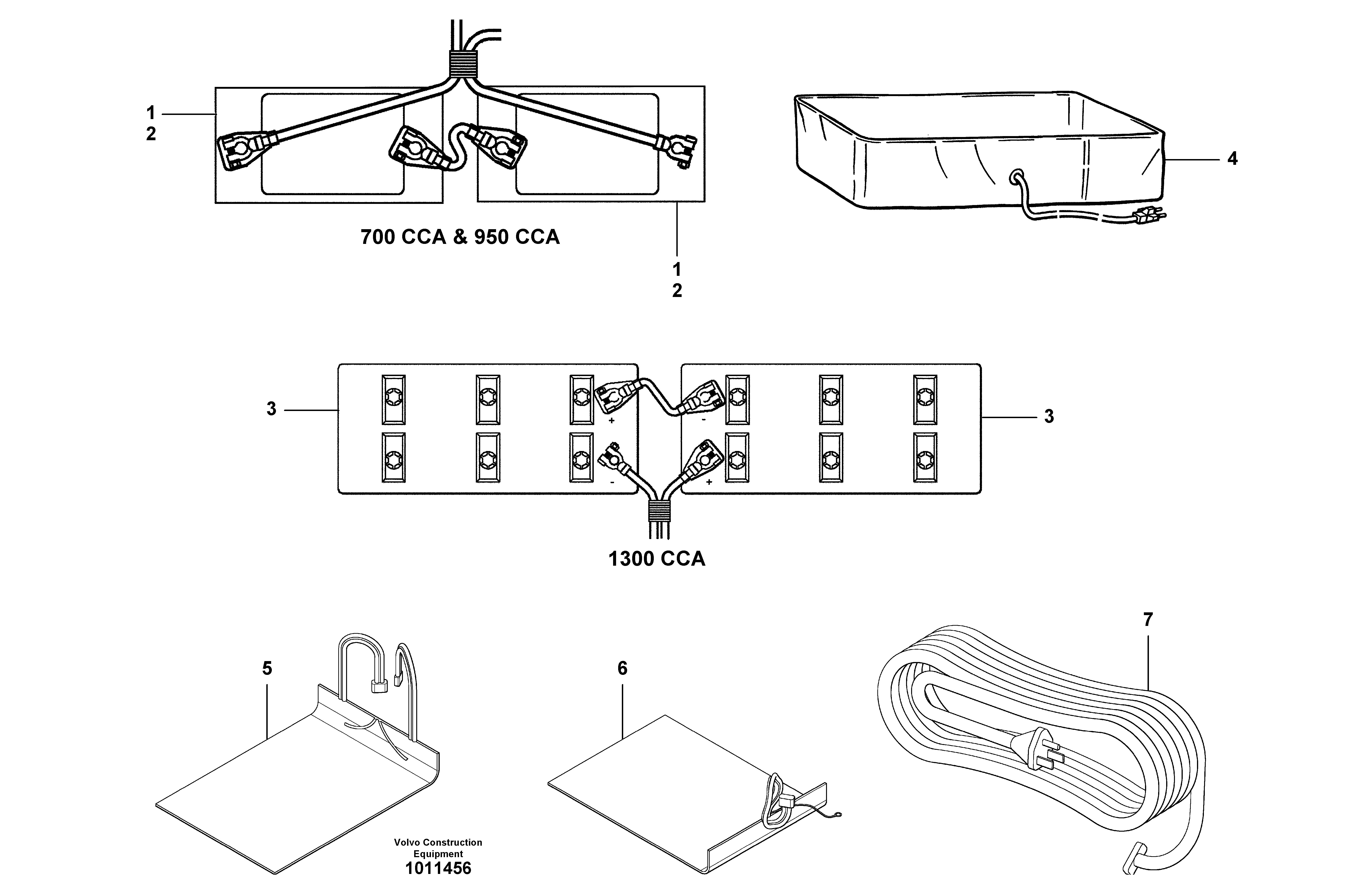 Battery — volvo parts diagram