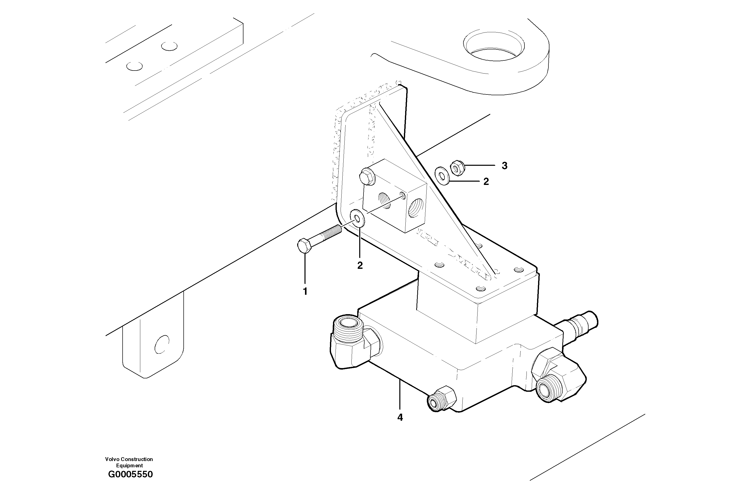 Shuttle valve — volvo parts diagram