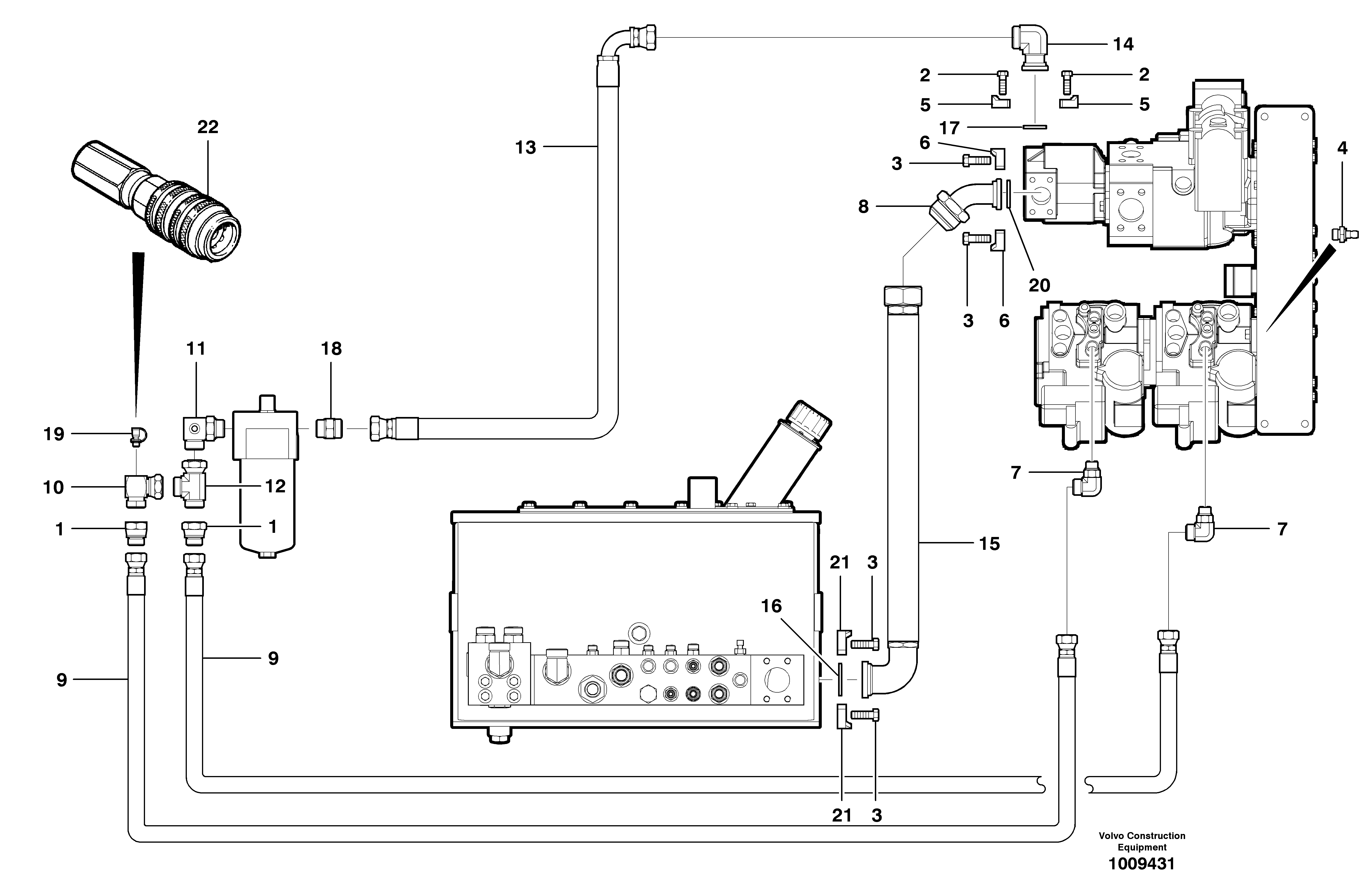 Charge circuit - AWD  MODEL G746B - S/N 36078 - — volvo parts diagram