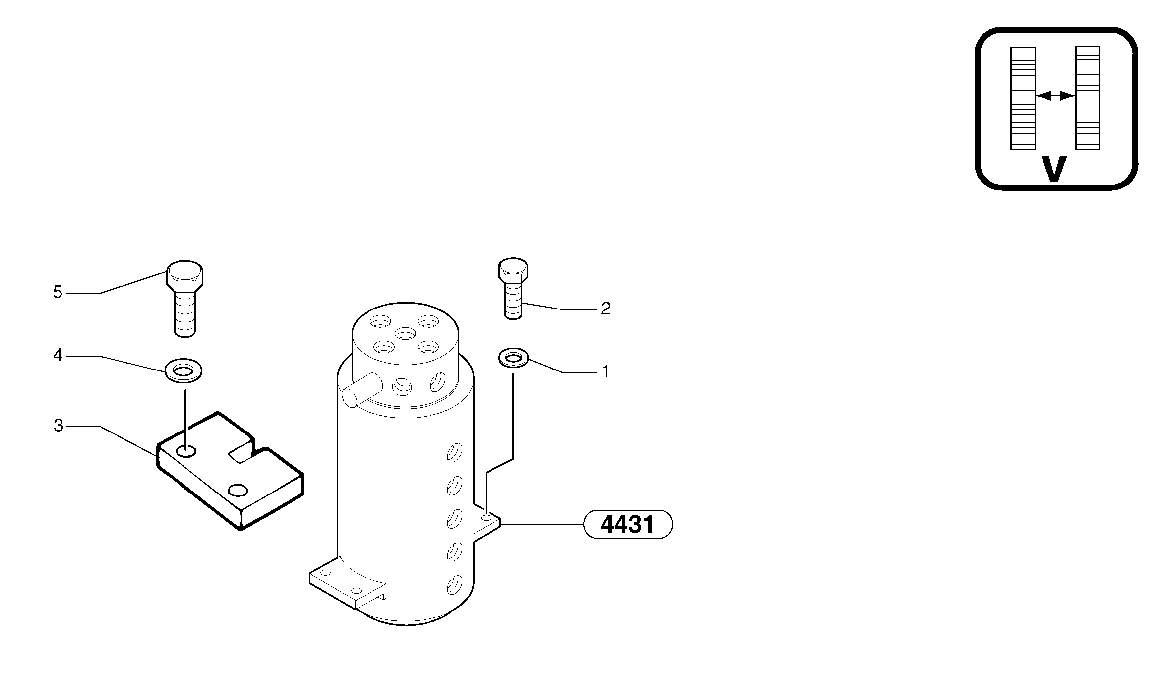 Swivel joint equipment / variable track — volvo parts diagram