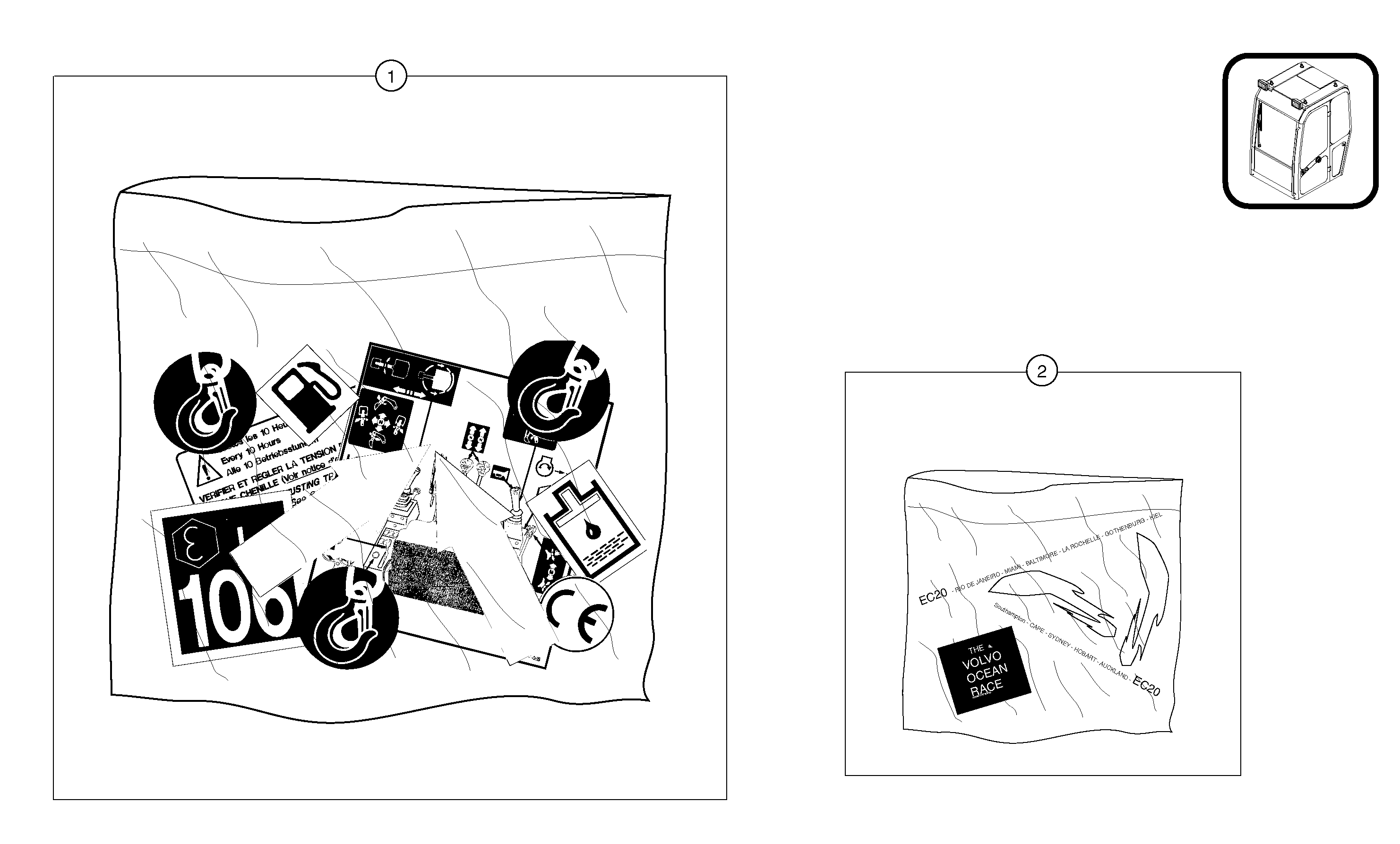 Transfer : cab (us)  NAFTA — volvo parts diagram