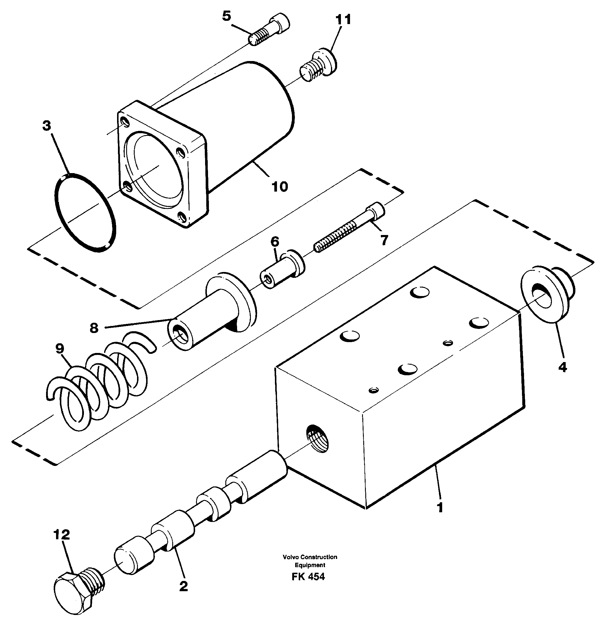 Float position valve — volvo parts diagram