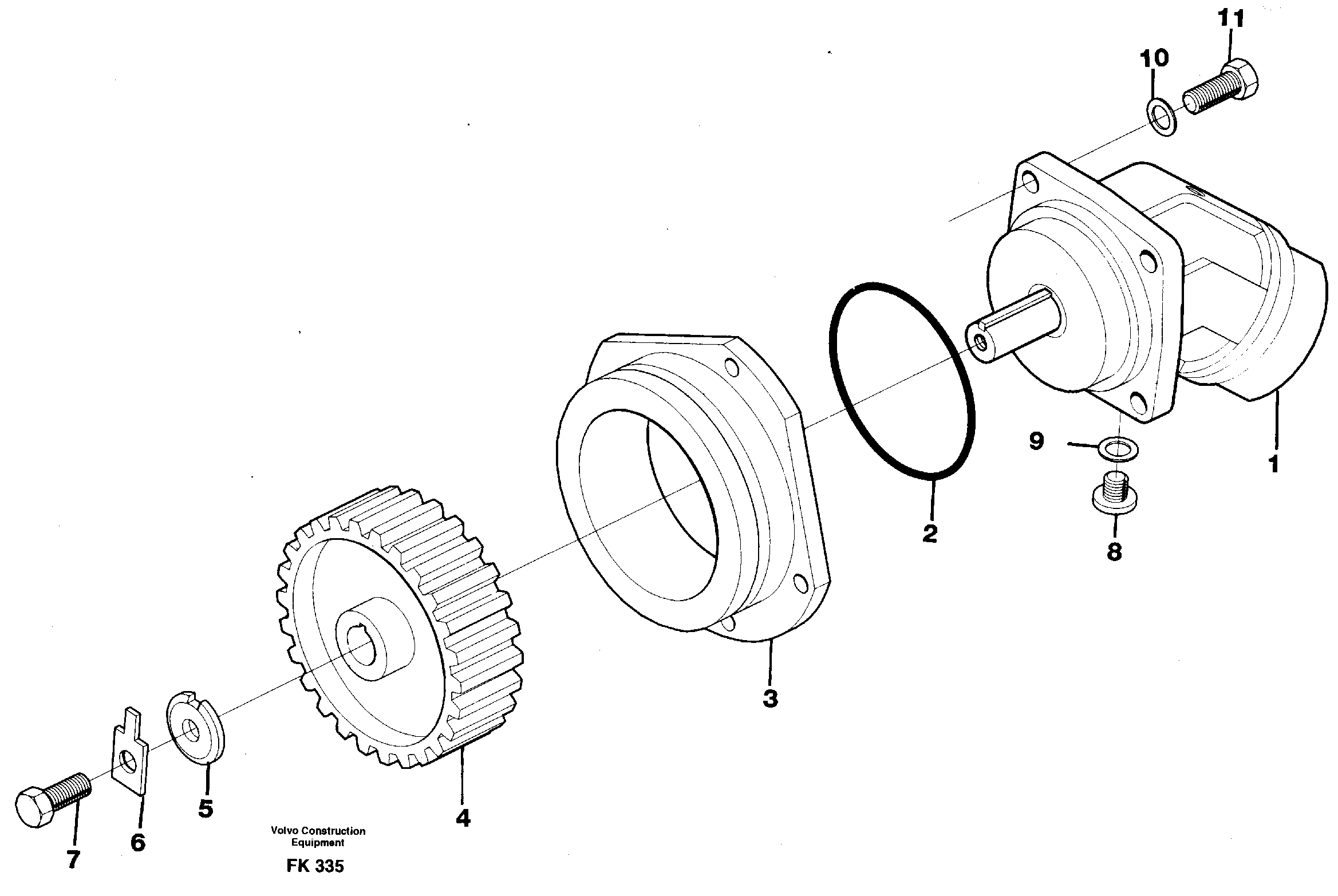 4th pump 28 Cm3 4th pump 63 Cm3 — volvo parts diagram