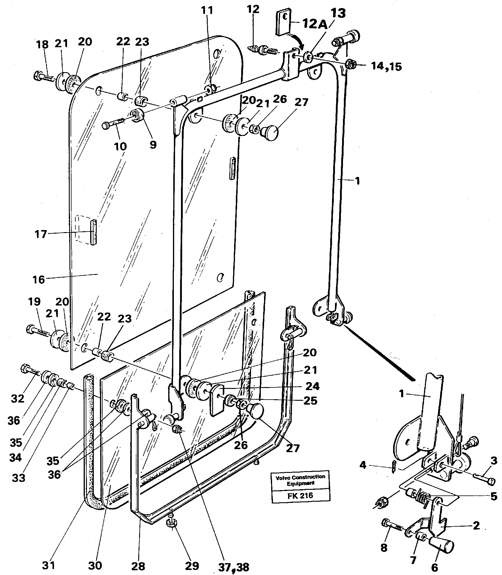 Windows — volvo parts diagram
