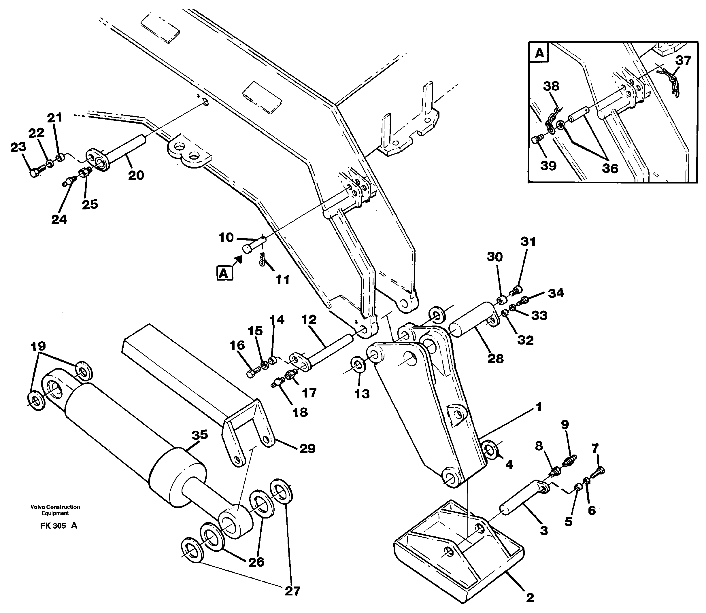 Stabilisors flexible plates  14257355 — volvo parts diagram