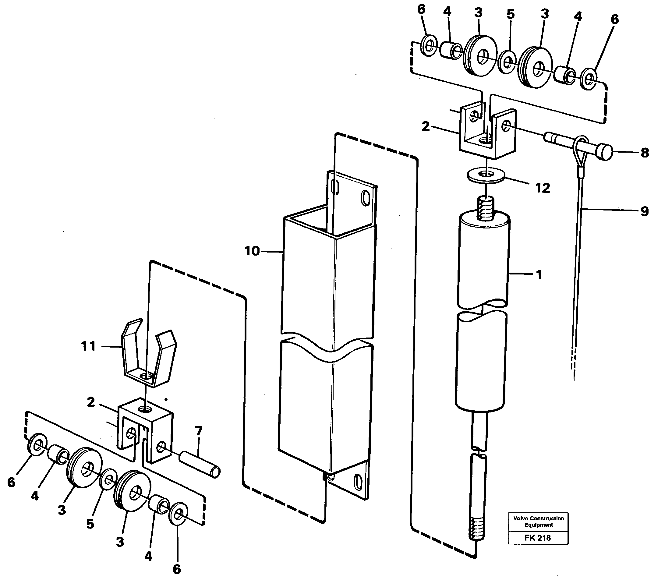 Window lifts — volvo parts diagram