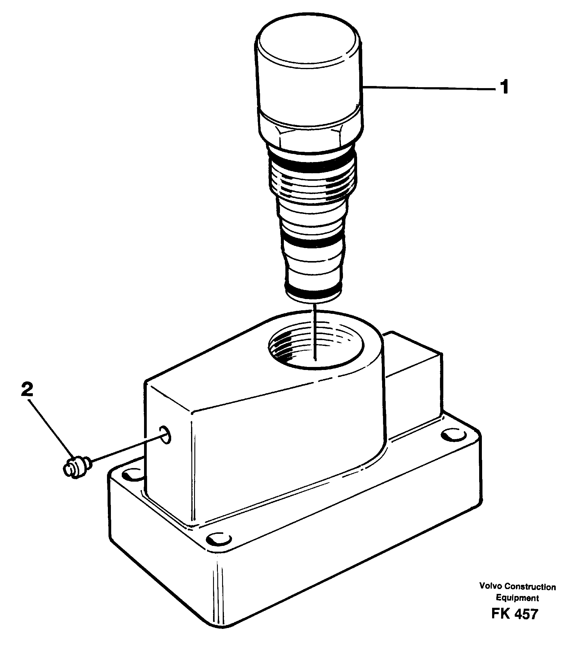 Pressure limiting valve — volvo parts diagram